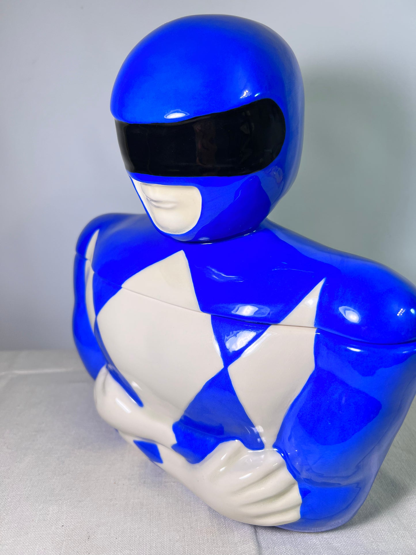 Power Rangers – cookie jar – blue Ranger