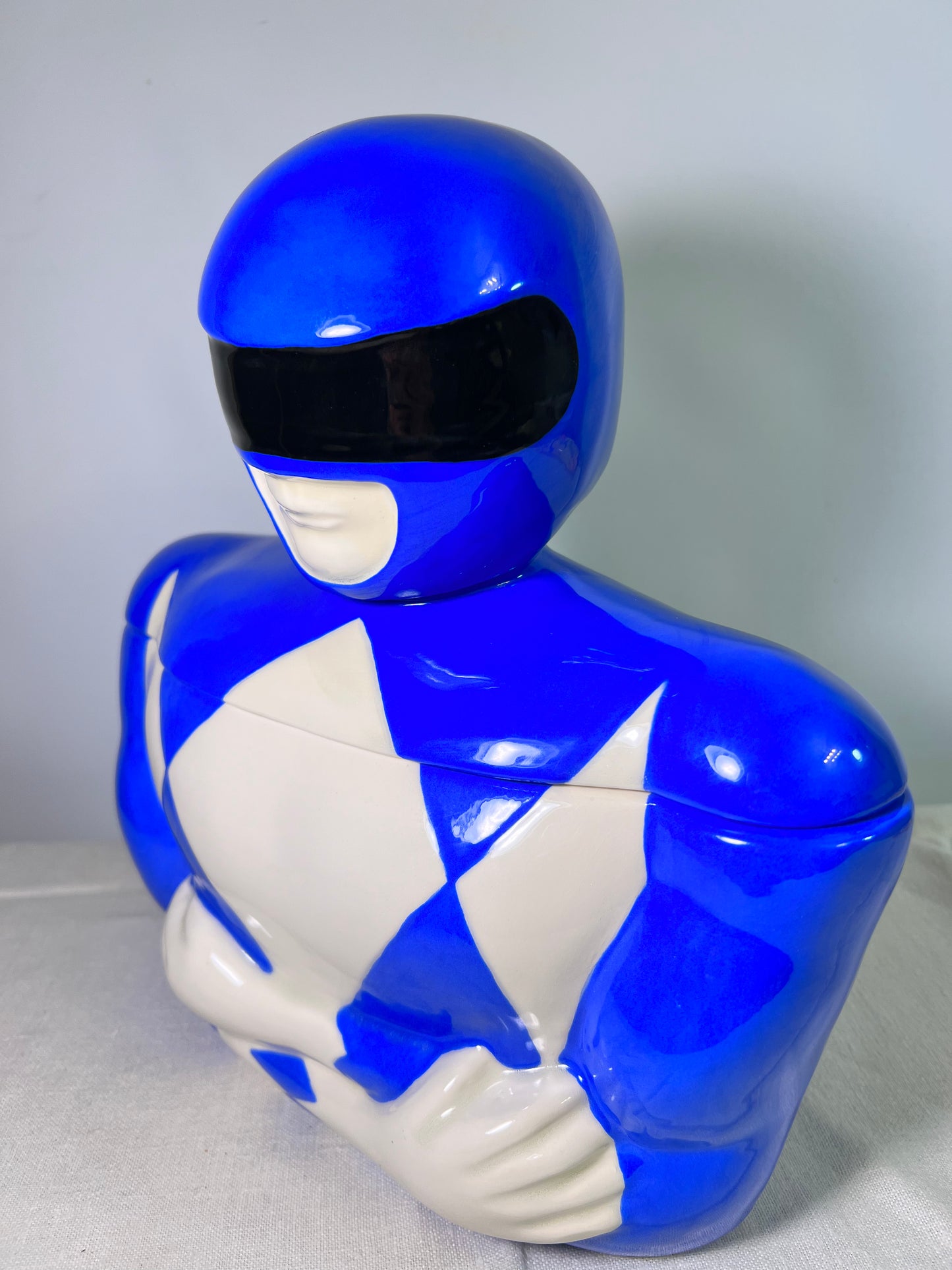 Power Rangers – cookie jar – blue Ranger