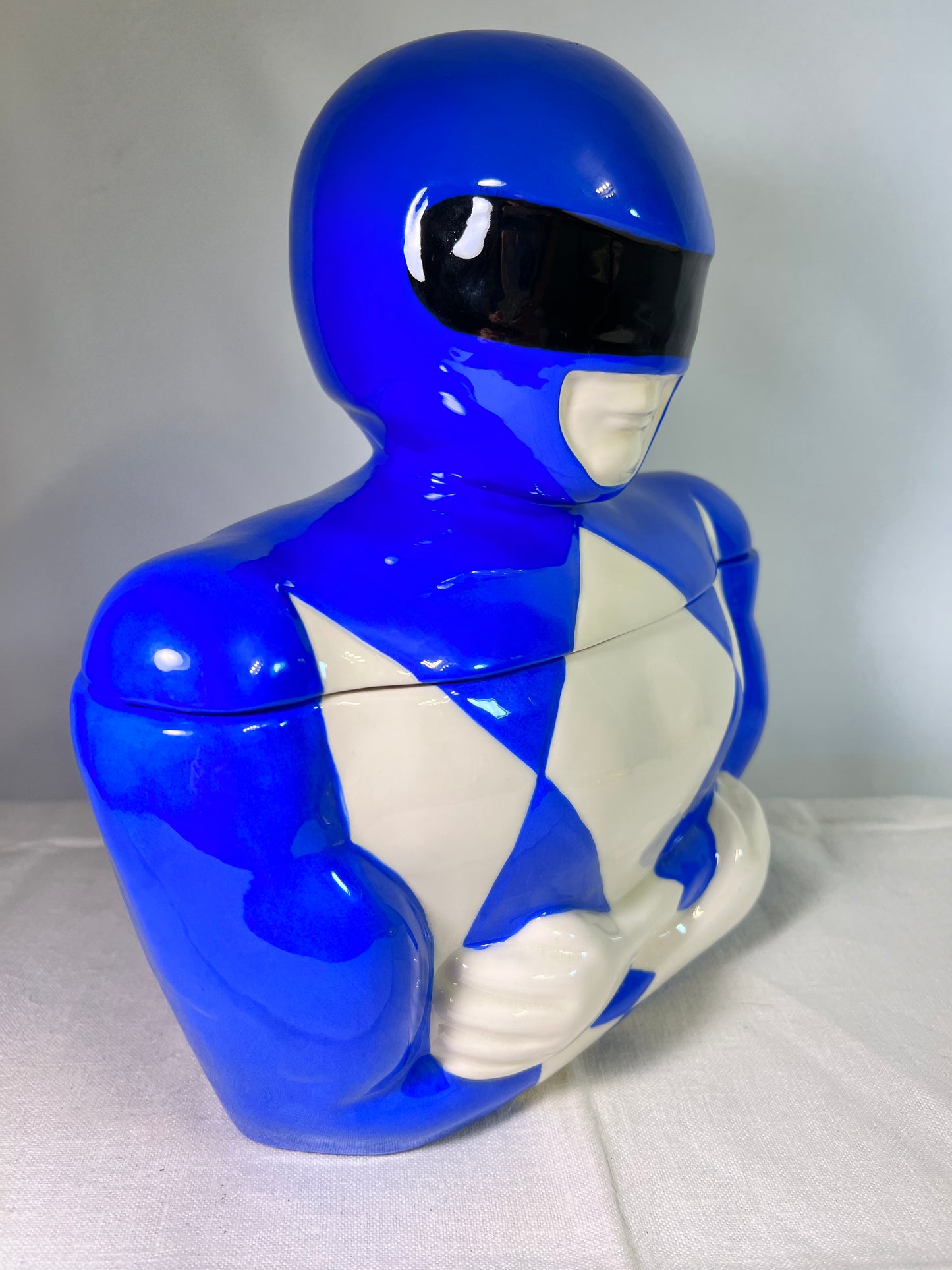 Power Rangers – cookie jar – blue Ranger