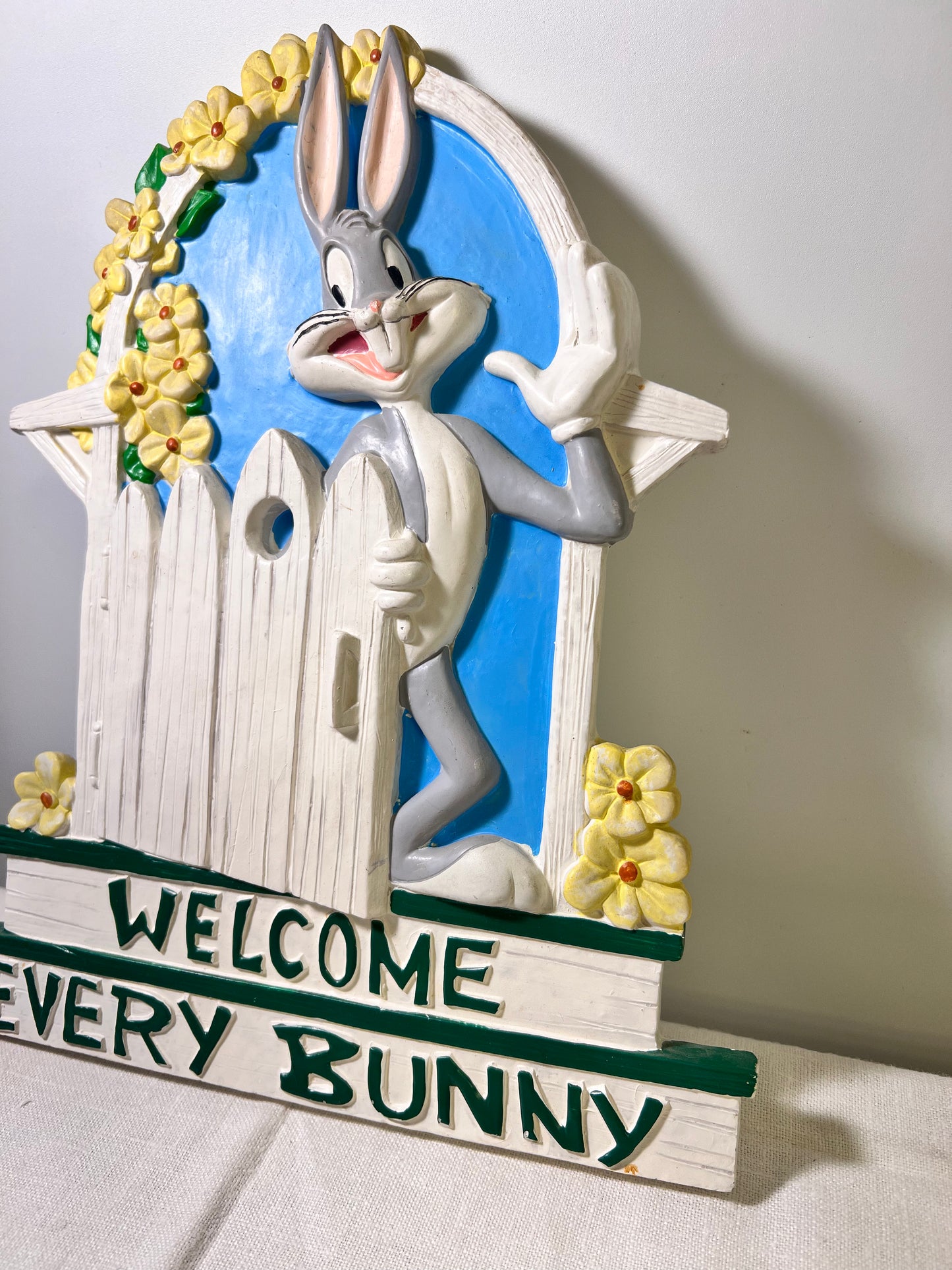 Looney Tunes- Spring Garden Welcome Sign-Bugs Bunny- Warner Brothers