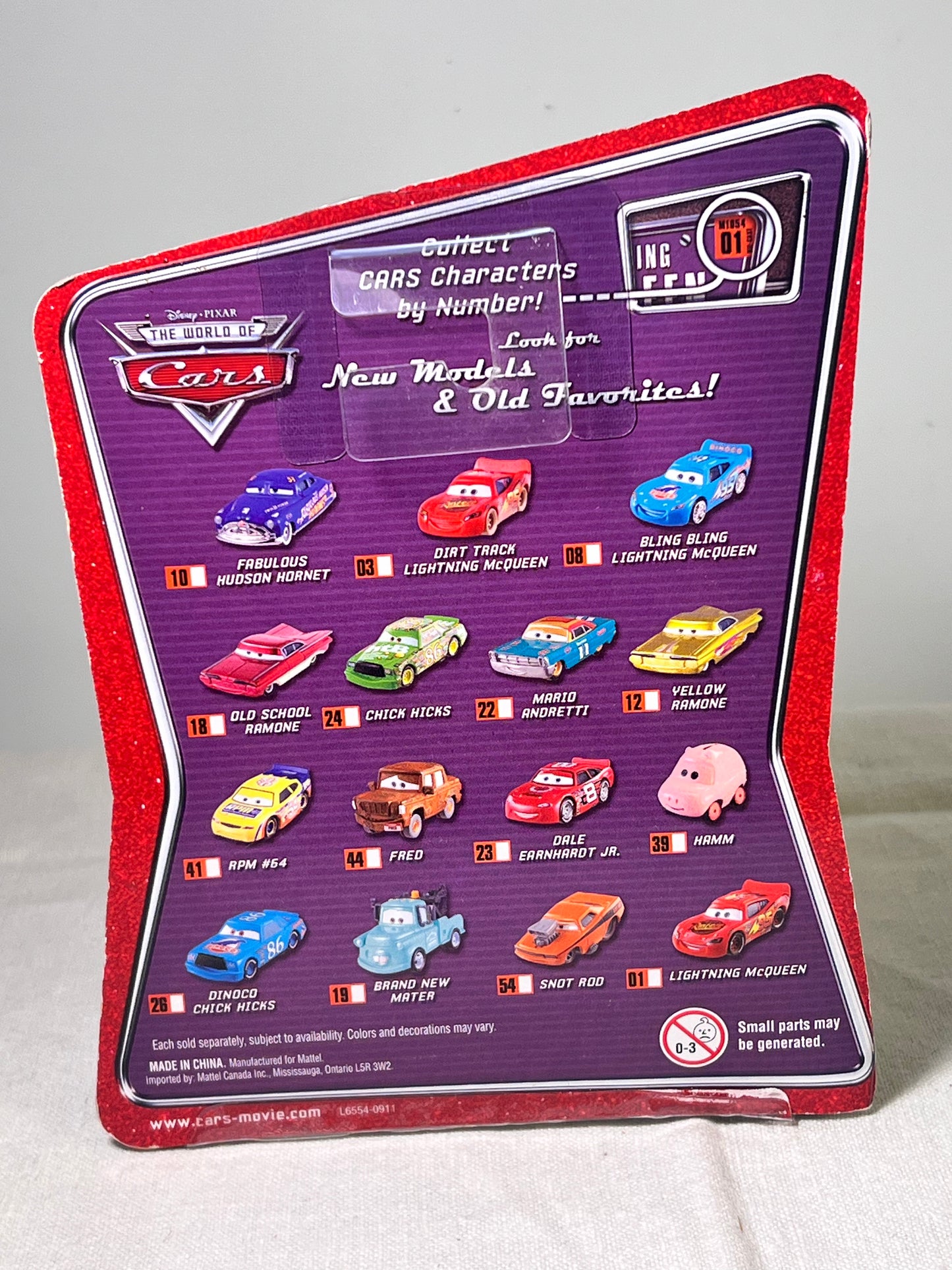 Disney-Pixar-Cars- Old School Ramone #18-radiator springs- L6554 M1054