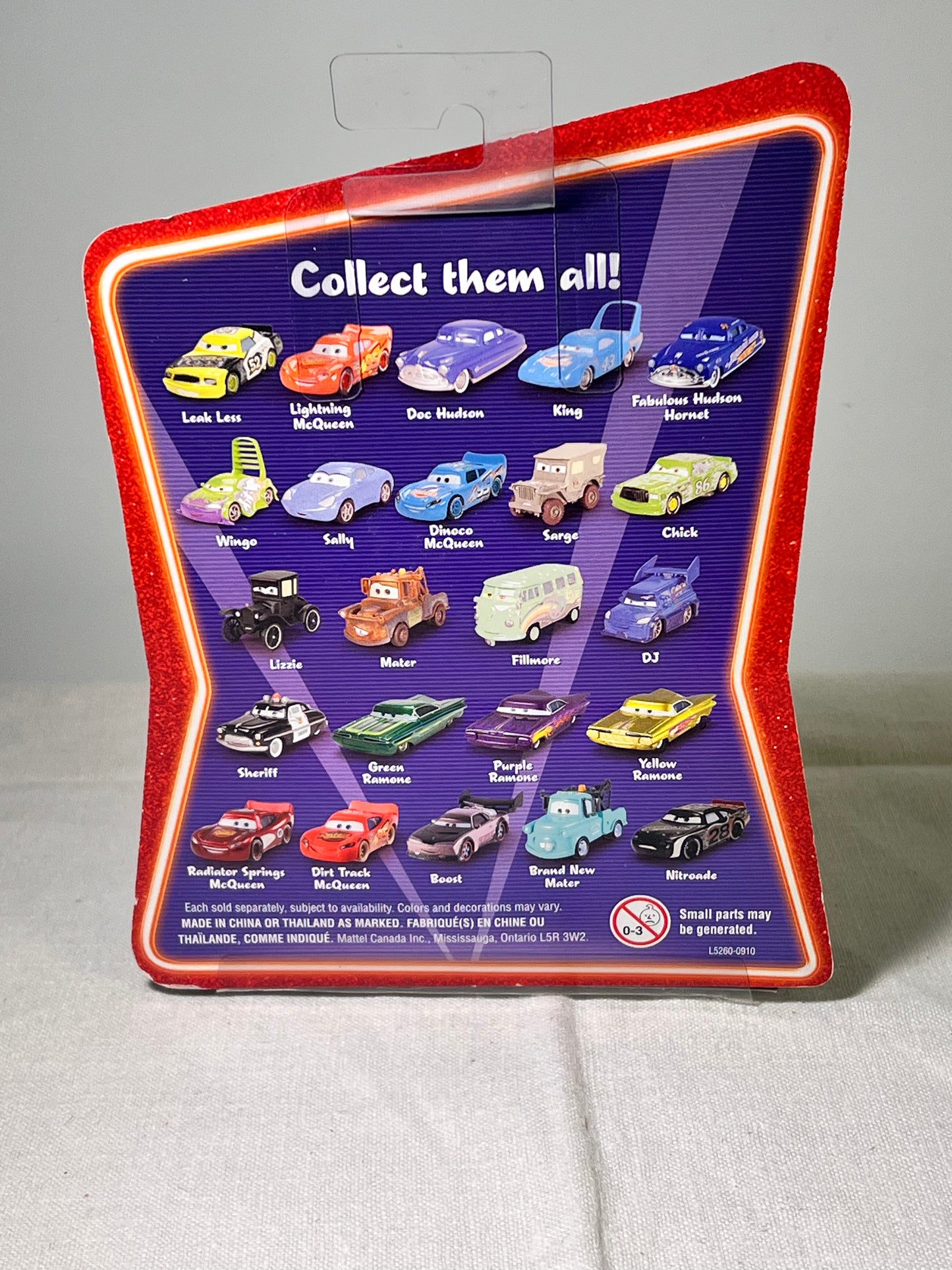 Disney- Pixar-Car- DJ-Supercharged-L5260 L0545
