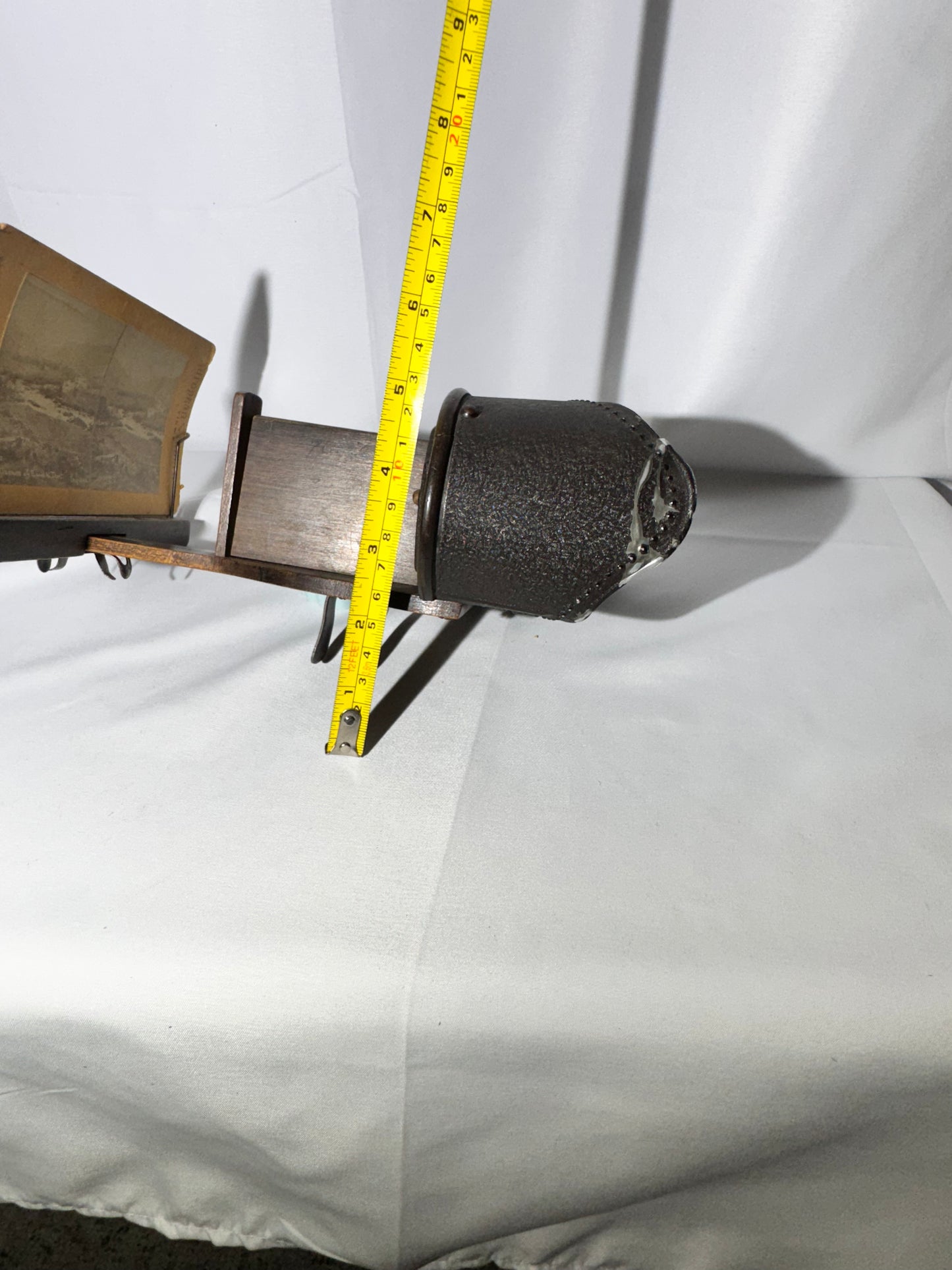 Vintage School Stereoscope Viewer with Two Cards