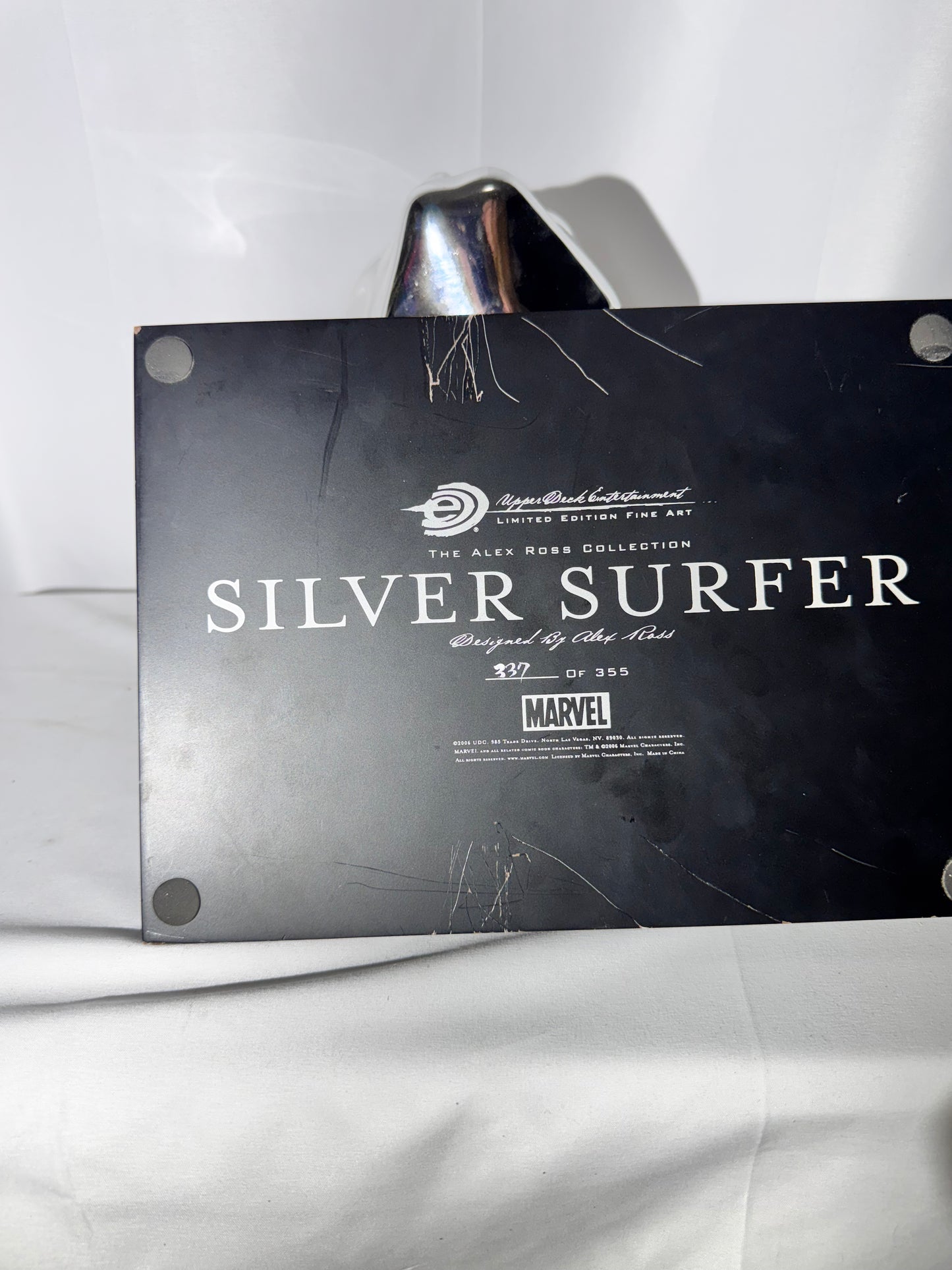 Silver Surfer Full-Size Bust – Limited Edition #337/355 – Alex Ross Collection (2006 Upper Deck Marvel)