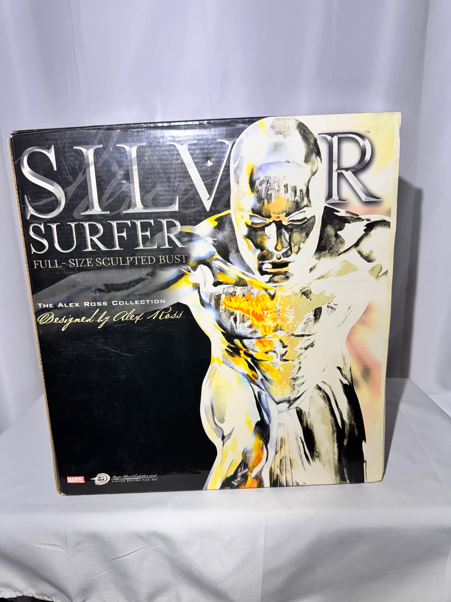 Silver Surfer Full-Size Bust – Limited Edition #337/355 – Alex Ross Collection (2006 Upper Deck Marvel)