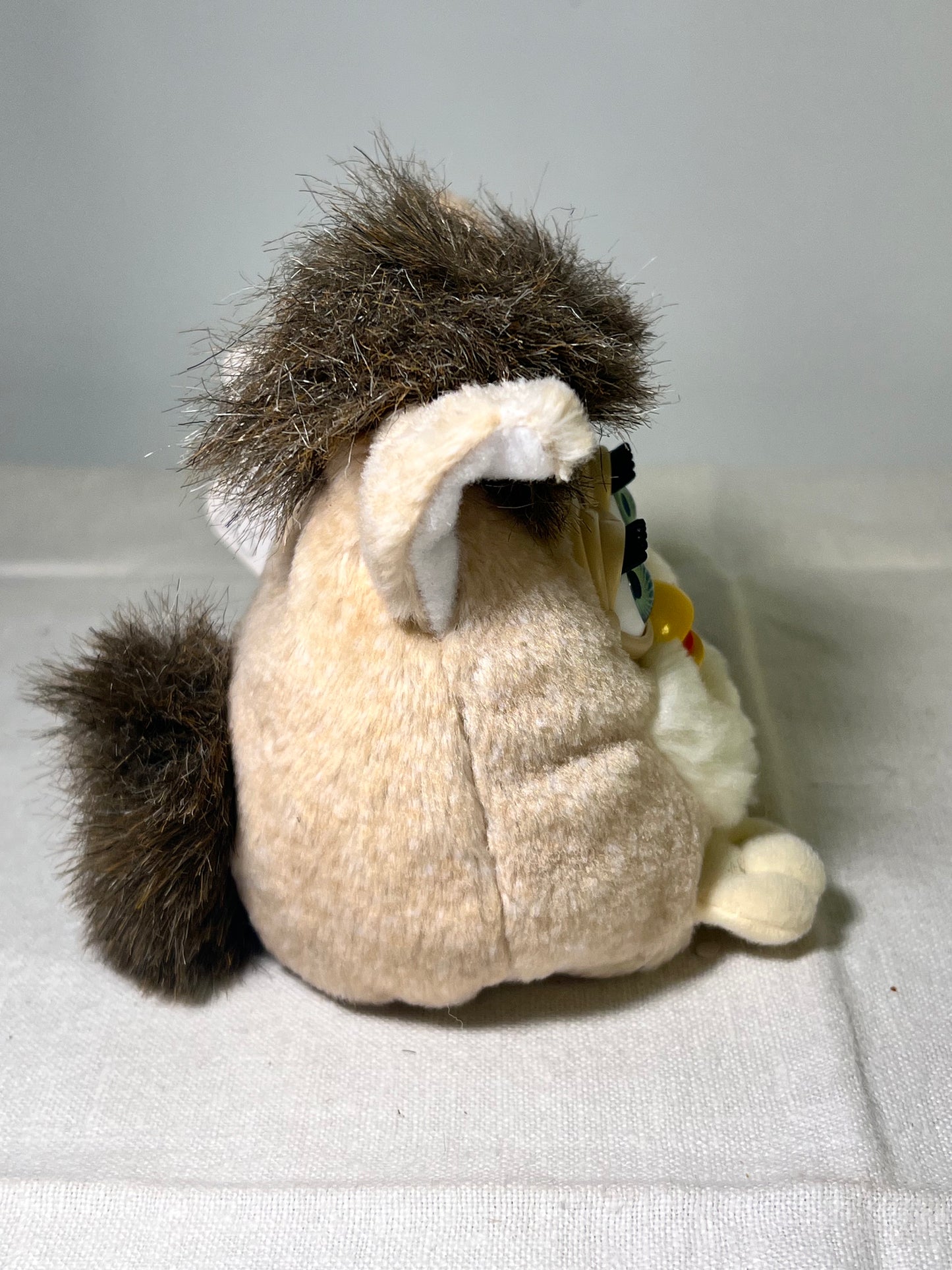 Furby Buddies- More Hungry- 1999-Tiger Electronics- Tan and white belly- brown hair- green eyes