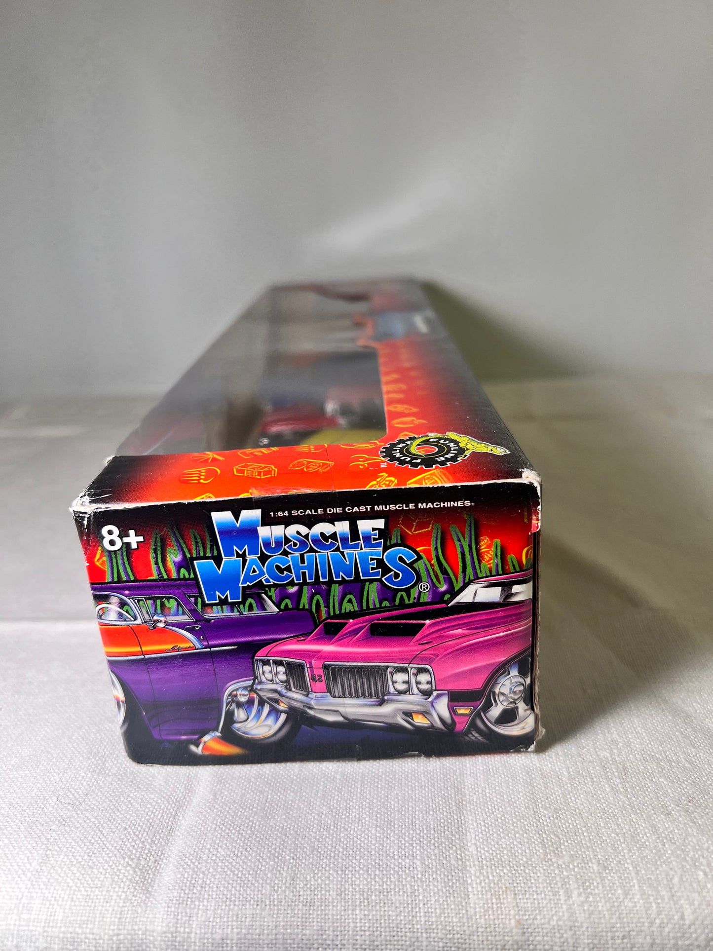 Muscle Machine- Grocery Getters-‘65 Chevelle Wagon- ‘70 Vista Cruiser- ‘56 Safari Wagon- ‘55 Nomad- 40’ Sedan Delivery- NIB-2003- Die cast 1:64 Scale- Toy cars