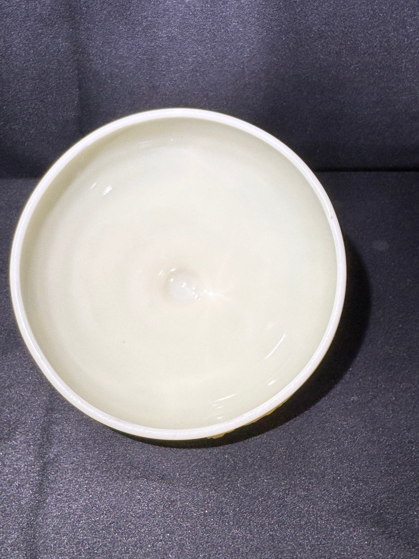 Antique Northwood Louis XV Custard Glass Covered Butter Dish – Uranium, 1898
