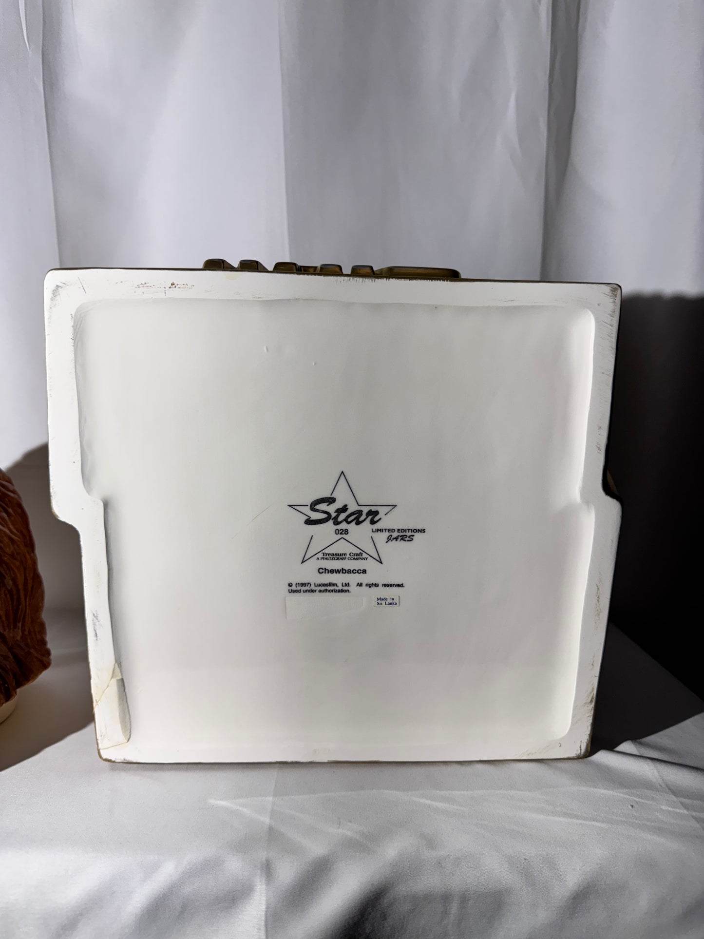 Star Wars Chewbacca Cookie Jar – Star Treasure Craft – Limited Edition