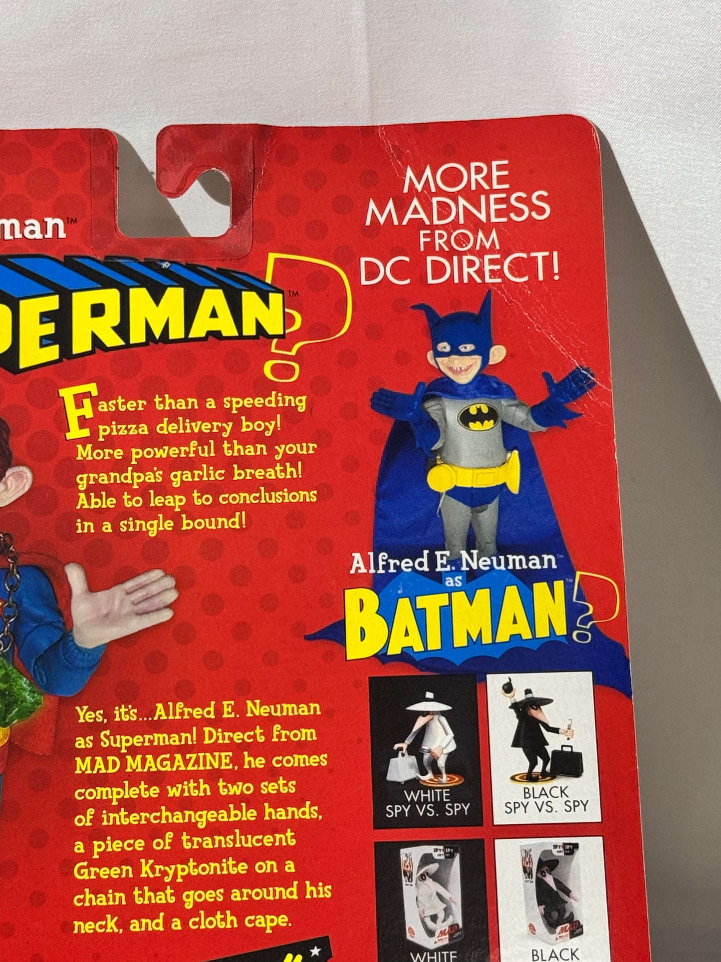 Alfred E. Neuman as Superman – DC Direct “Just-Us”League of Stupid Heroes– Action Figure