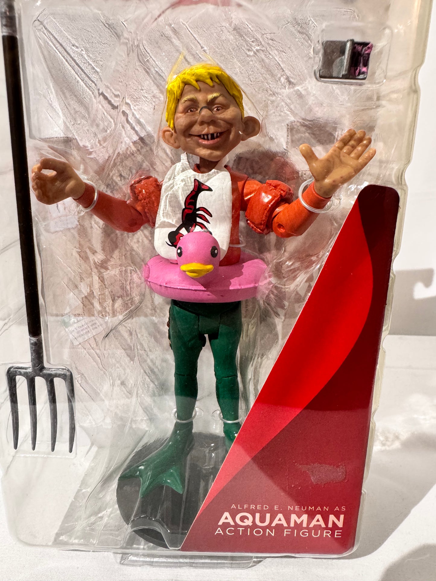 Alfred E. Neuman as Aquaman – DC Collectibles “Just-Us” League of Stupid Heroes Series 1 – Action Figure