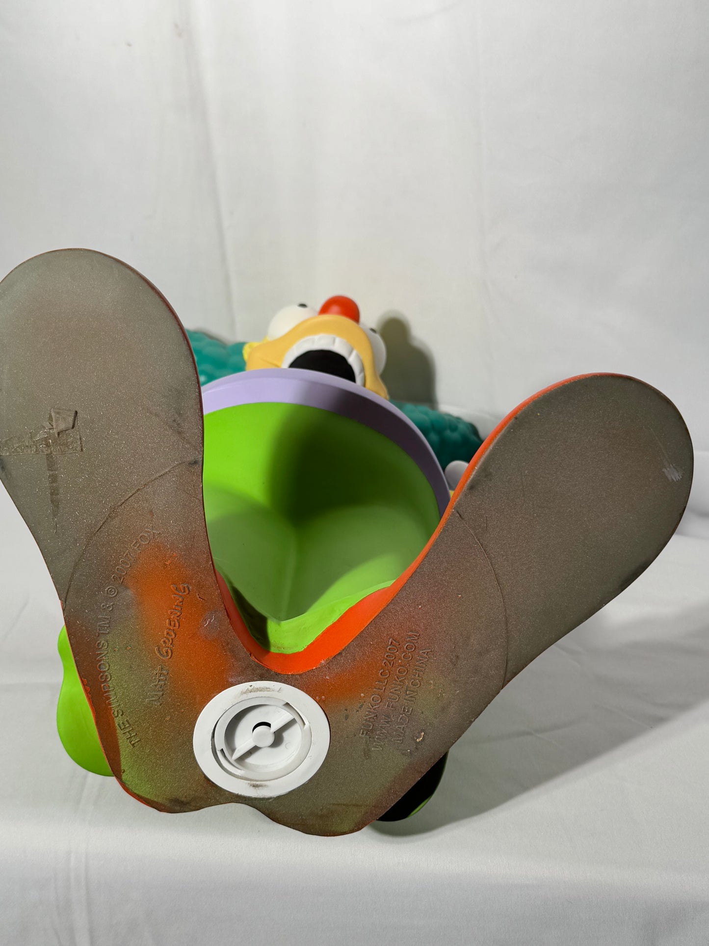 Krusty the Clown - 22” Bobble Head - Funko - Matt Groening -2007 - Fox - The Simpsons