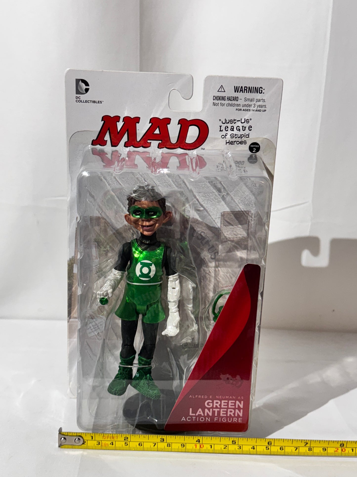Alfred E. Neuman as Green Lantern – DC Collectibles “Just Us League of Stupid Heroes” Series 2 – Action Figure