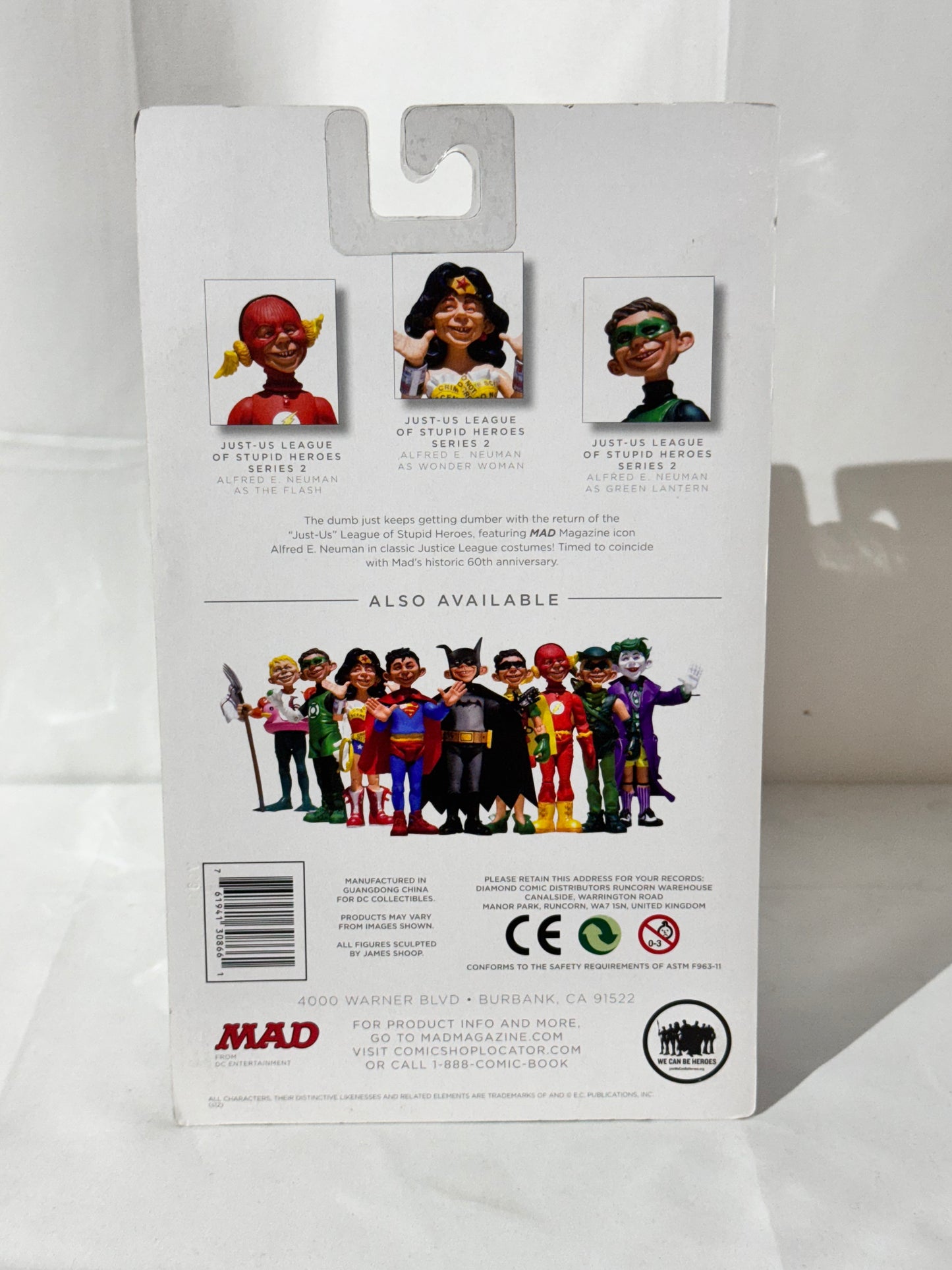 Alfred E. Neuman as The Flash – DC Collectibles “Just Us League of Stupid Heroes” – Action Figure