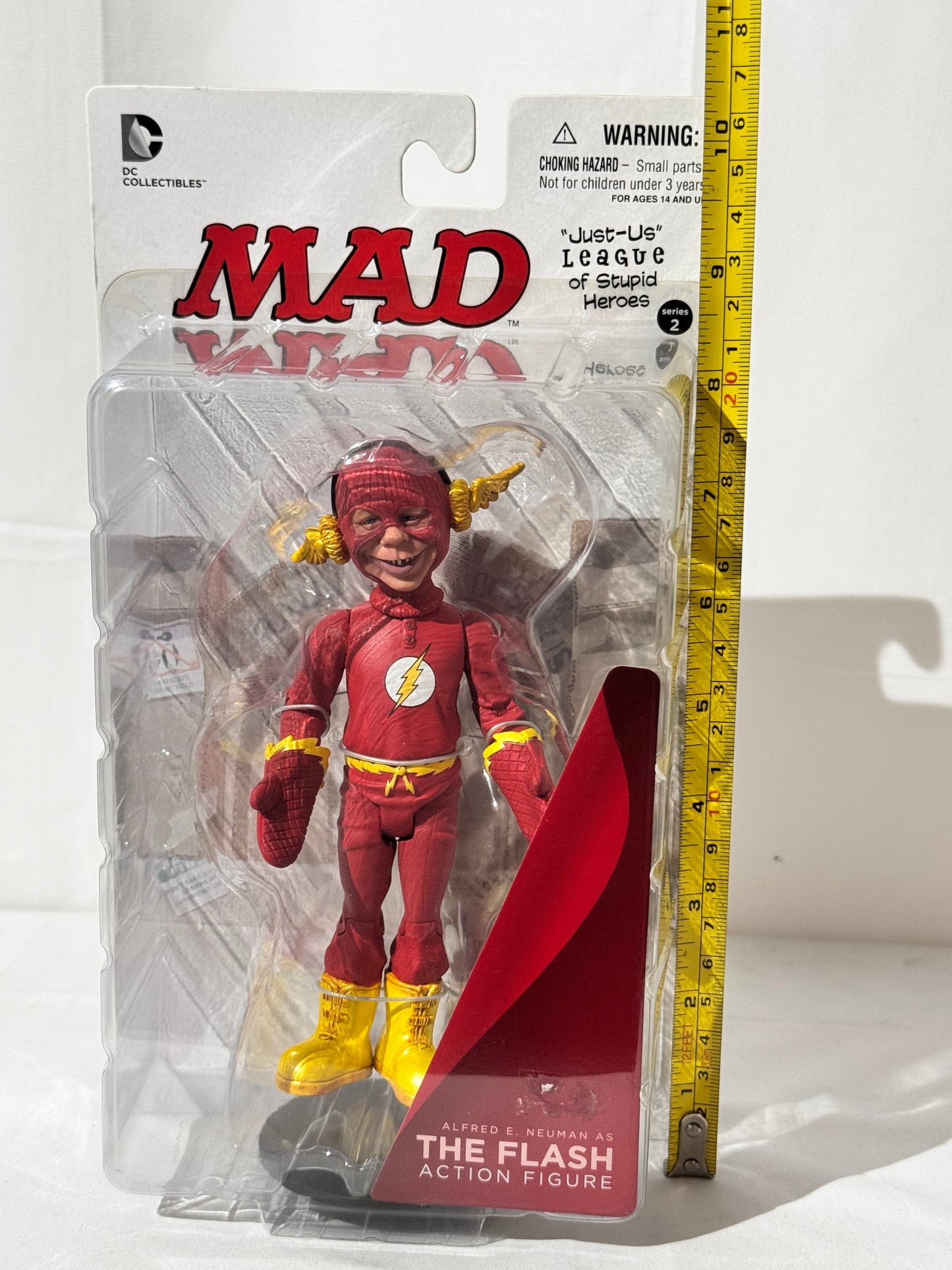Alfred E. Neuman as The Flash – DC Collectibles “Just Us League of Stupid Heroes” – Action Figure