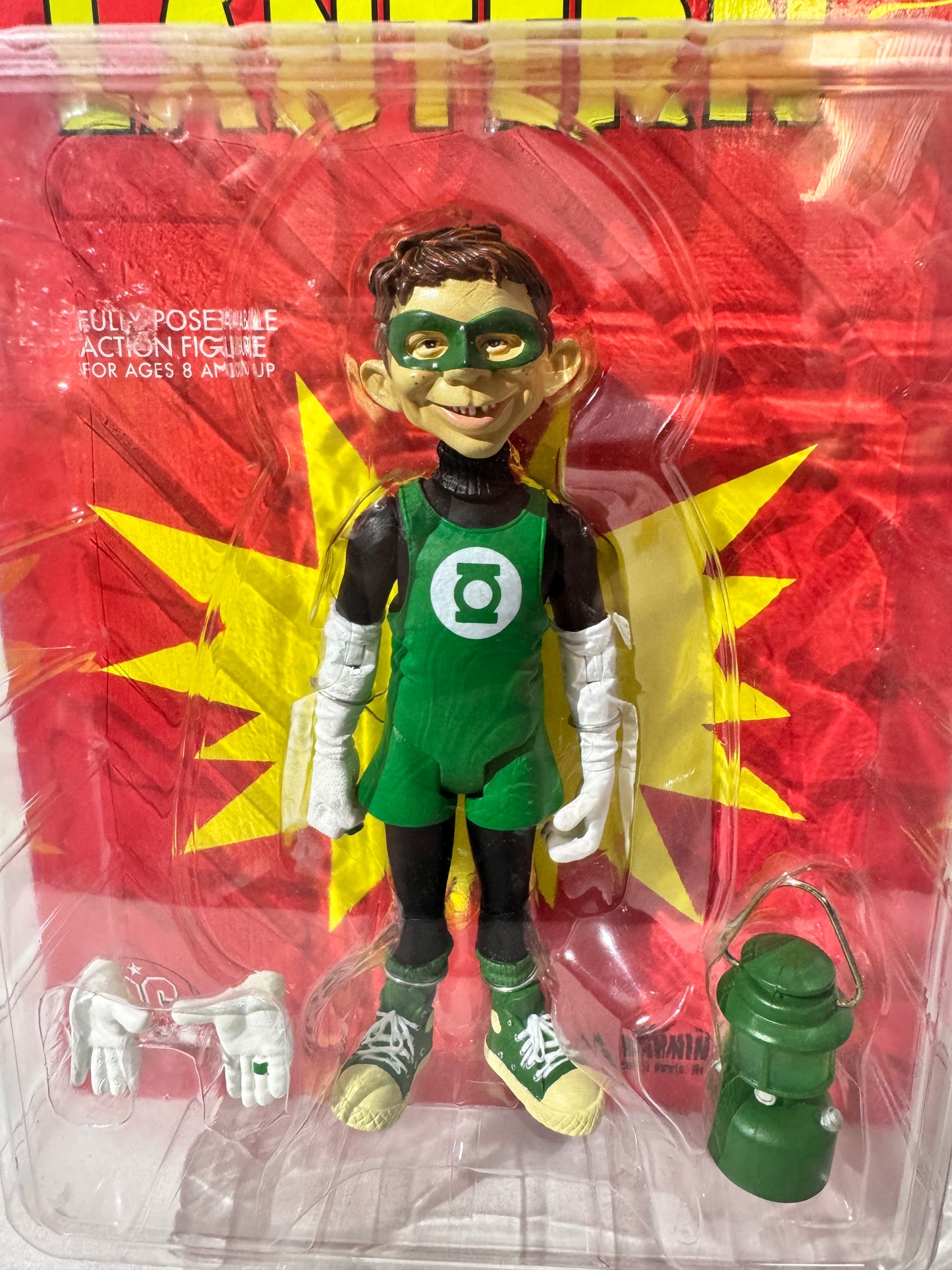 Alfred E. Neuman as Green Lantern – DC Collectibles “Just Us League of Stupid Heroes” – Action Figure