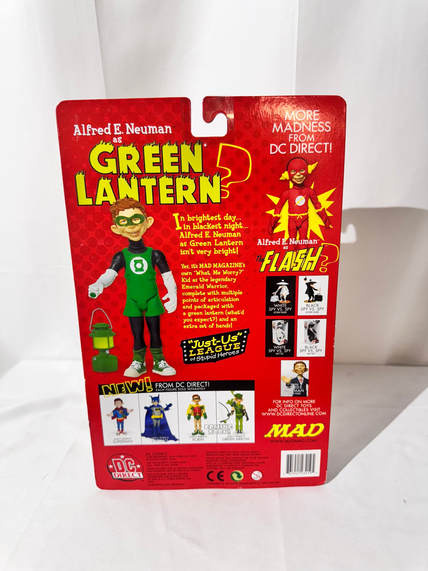 Alfred E. Neuman as Green Lantern – DC Collectibles “Just Us League of Stupid Heroes” – Action Figure
