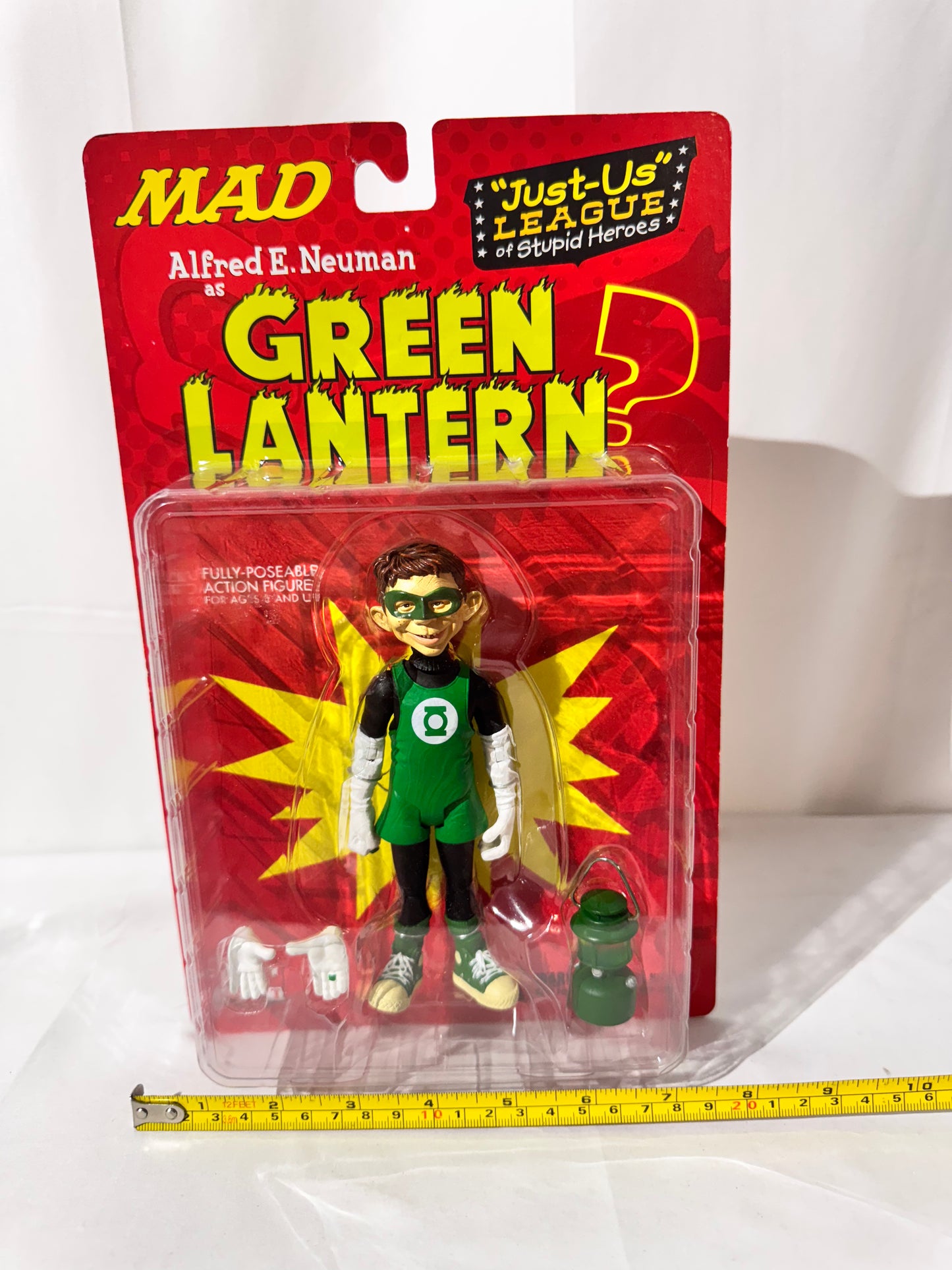Alfred E. Neuman as Green Lantern – DC Collectibles “Just Us League of Stupid Heroes” – Action Figure