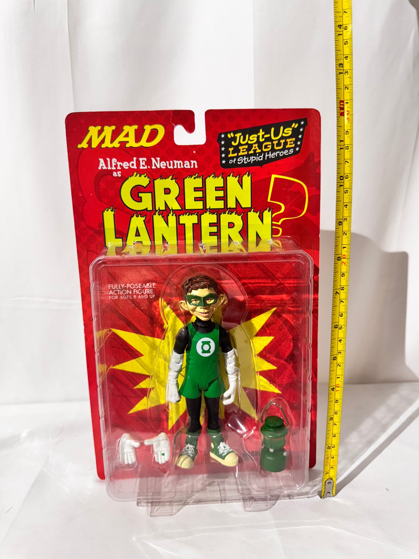 Alfred E. Neuman as Green Lantern – DC Collectibles “Just Us League of Stupid Heroes” – Action Figure