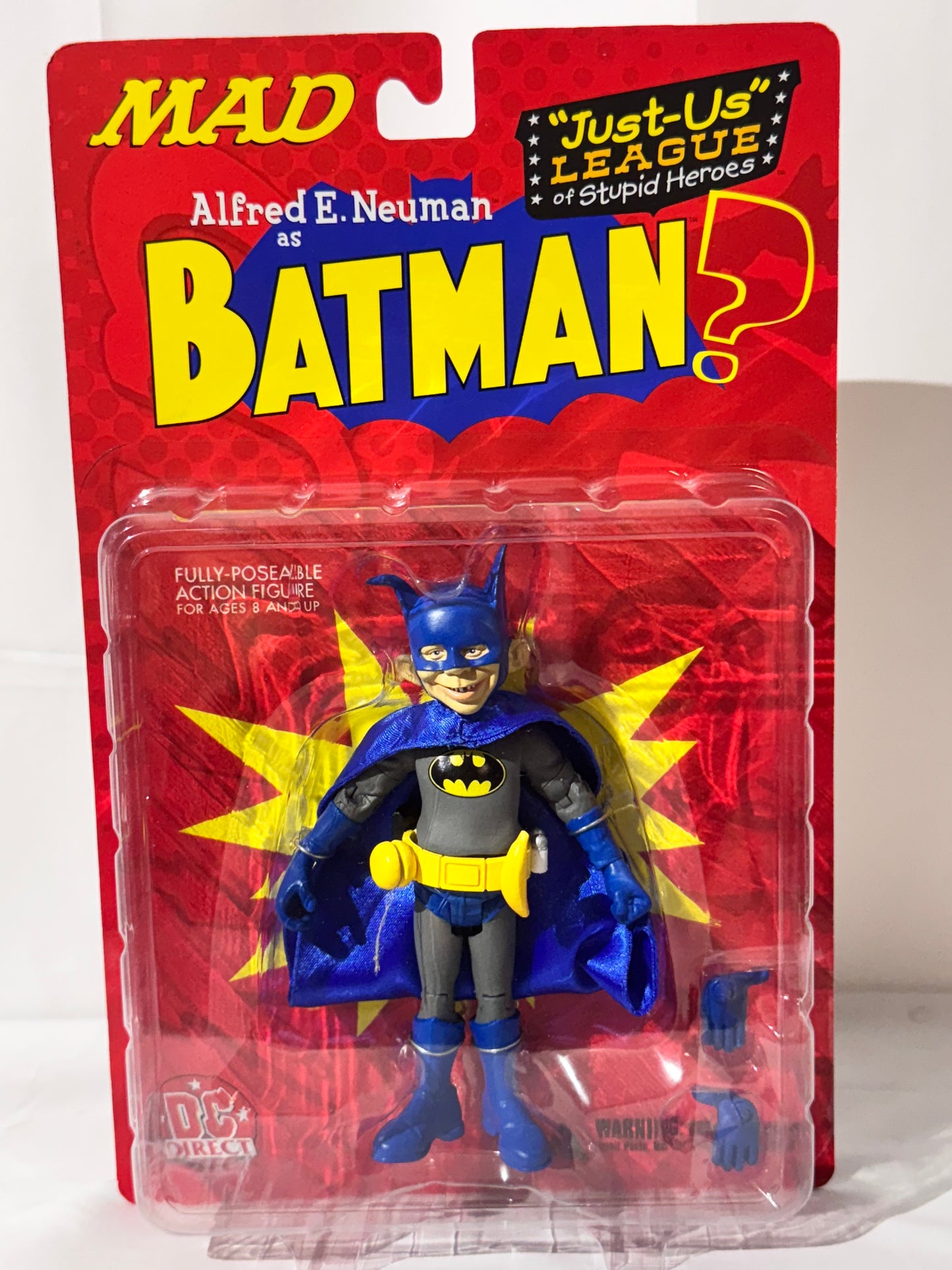 Alfred E. Neuman as Batman – DC Collectibles “Just Us League of Stupid Heroes” – Action Figure