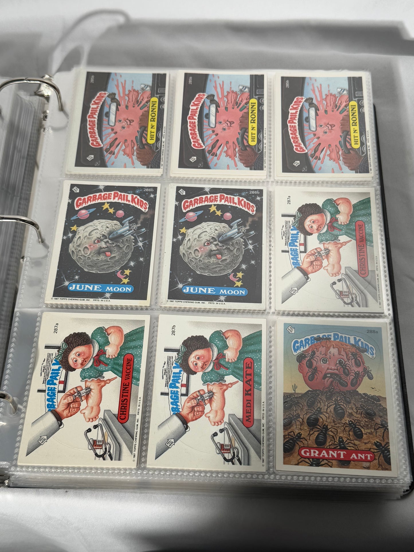 Garbage Pail Kids Lot- Collector - Cards -938 cards - Topps Chewing Gum - 1986- made in U.S.A