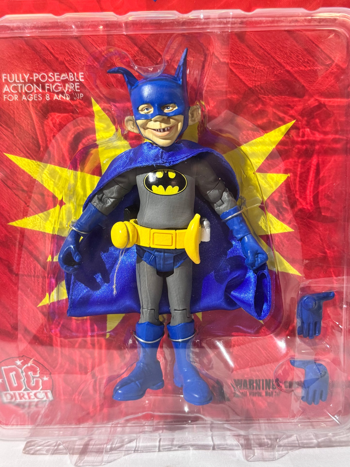 Alfred E. Neuman as Batman – DC Collectibles “Just Us League of Stupid Heroes” – Action Figure