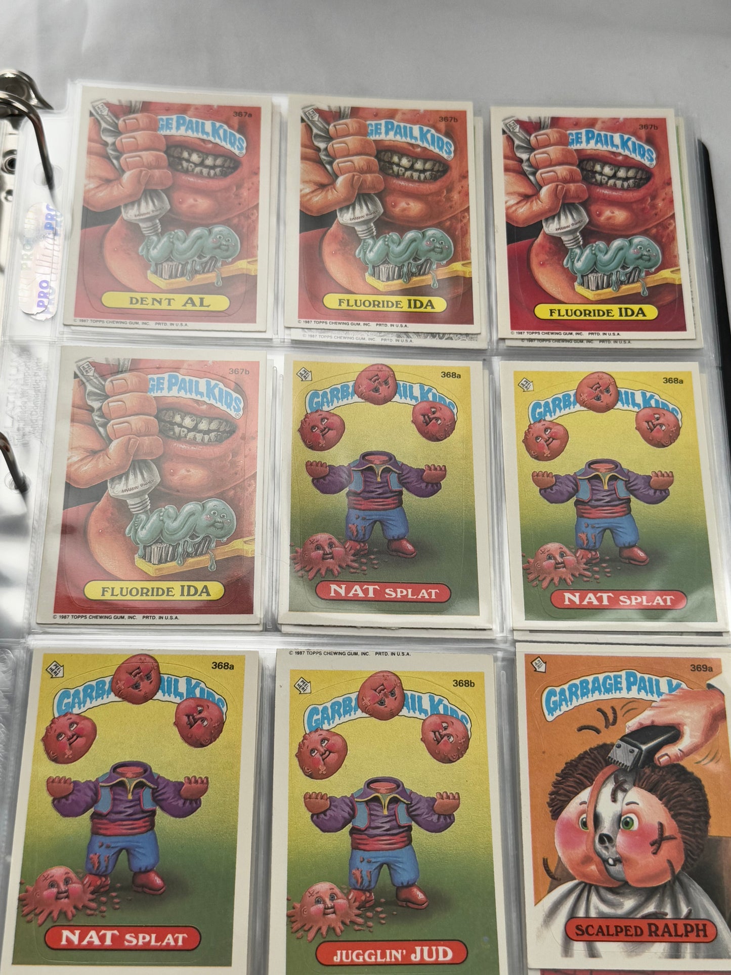 Garbage Pail Kids Lot- Collector - Cards -938 cards - Topps Chewing Gum - 1986- made in U.S.A