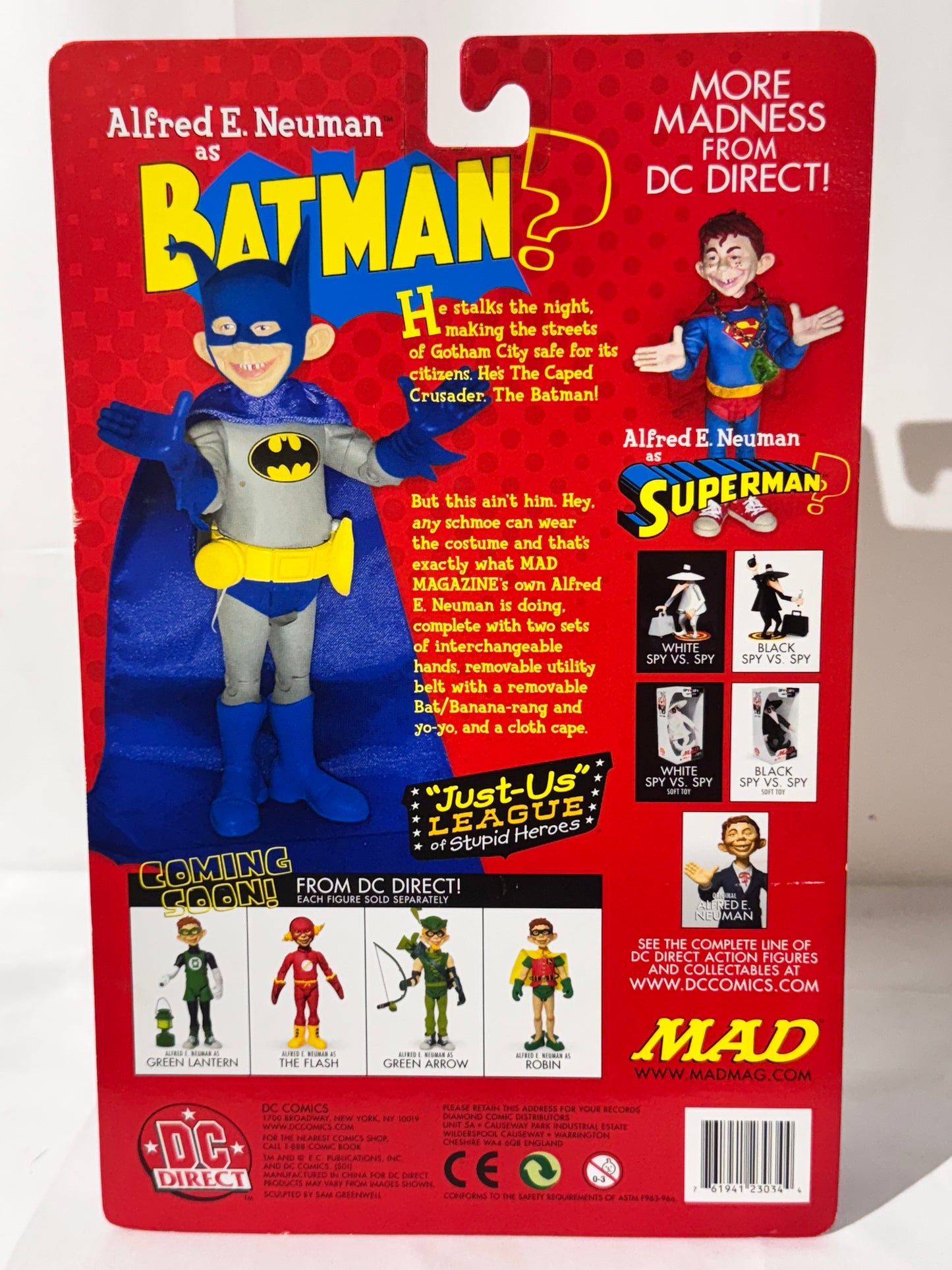 Alfred E. Neuman as Batman – DC Collectibles “Just Us League of Stupid Heroes” – Action Figure