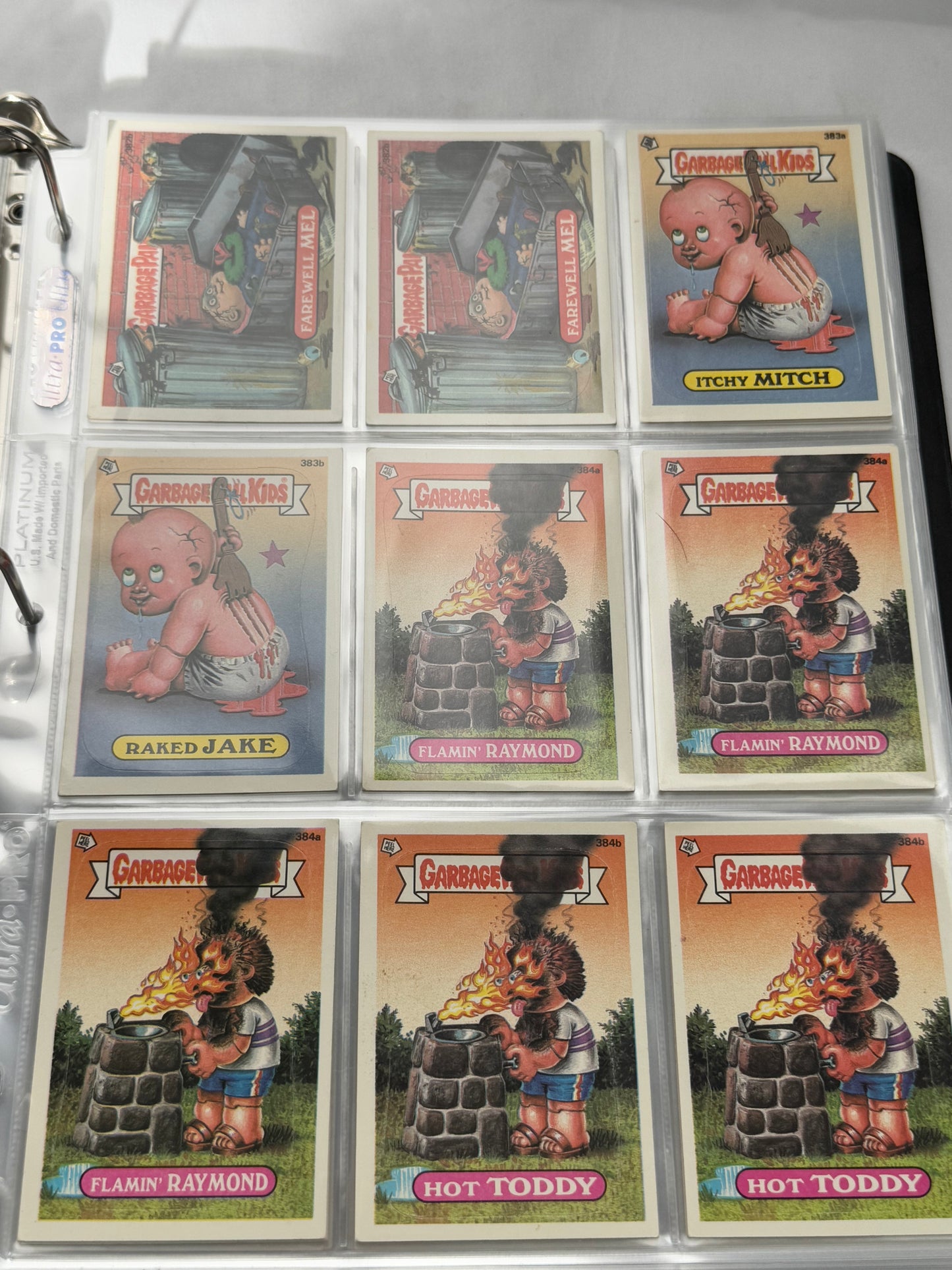 Garbage Pail Kids Lot- Collector - Cards -938 cards - Topps Chewing Gum - 1986- made in U.S.A