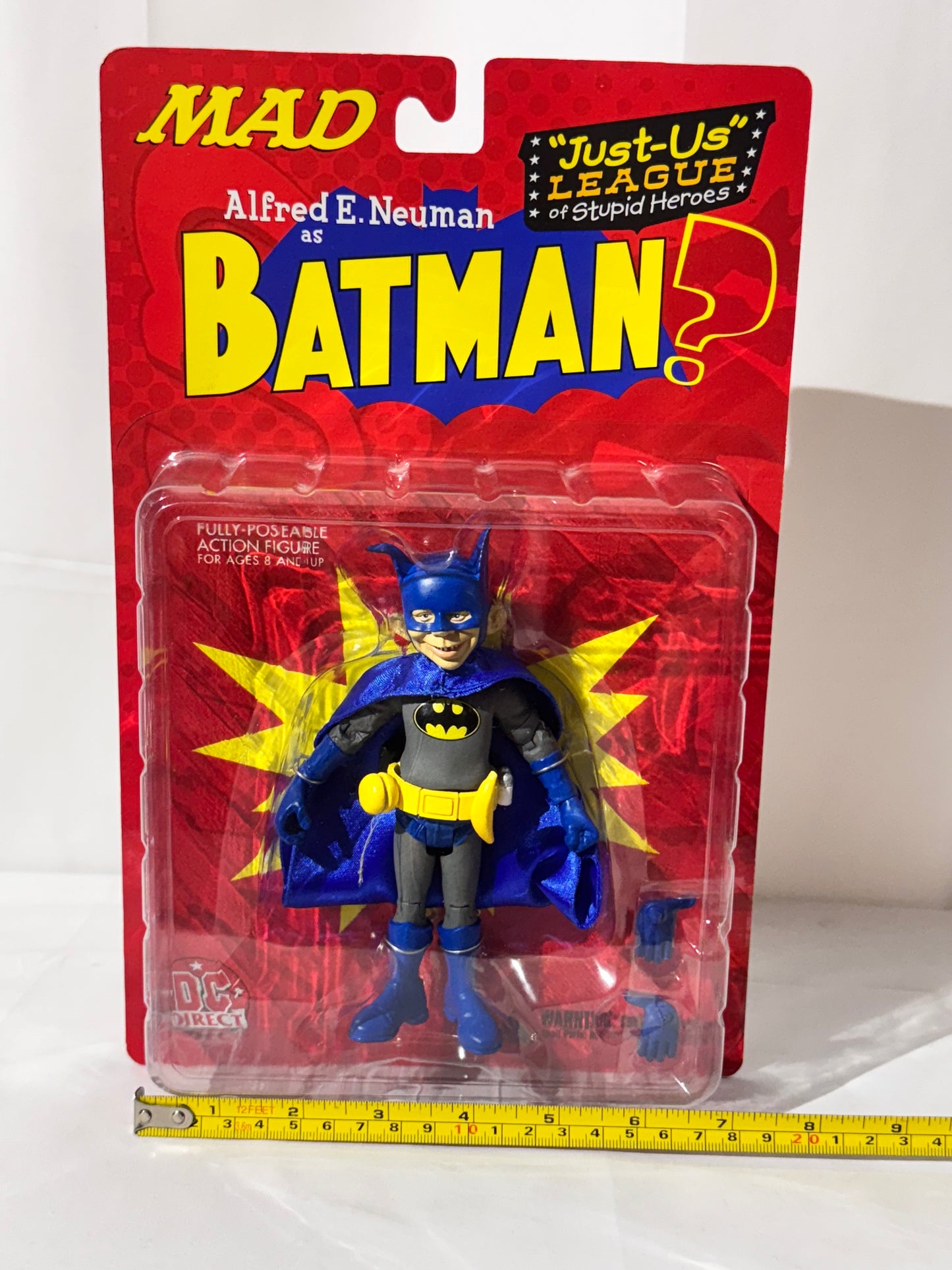 Alfred E. Neuman as Batman – DC Collectibles “Just Us League of Stupid Heroes” – Action Figure