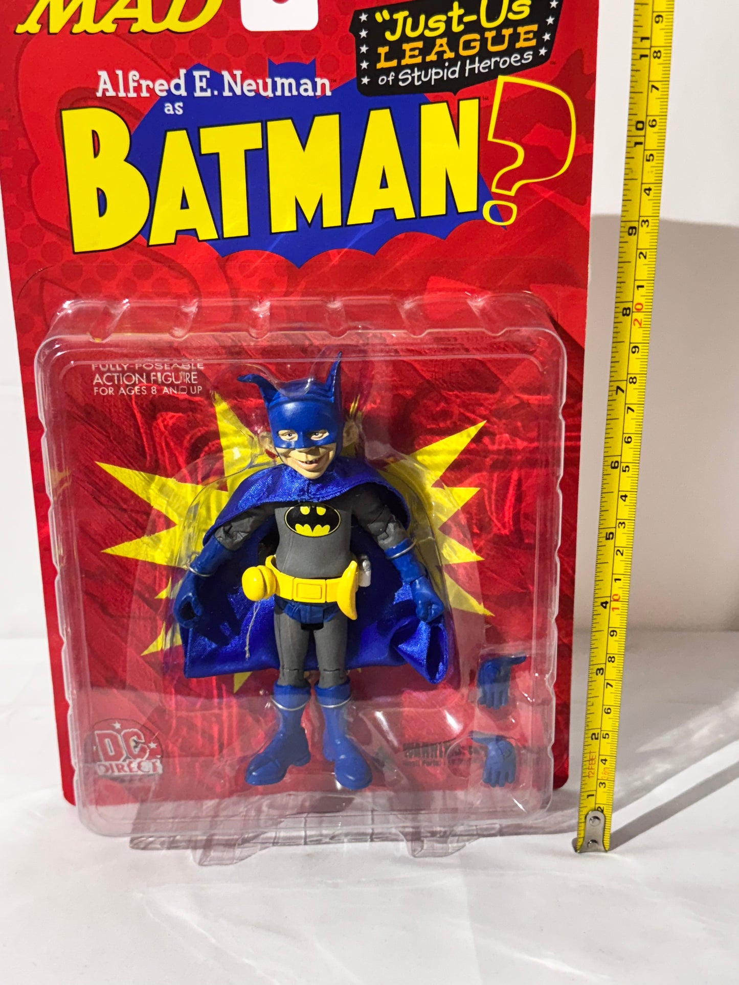 Alfred E. Neuman as Batman – DC Collectibles “Just Us League of Stupid Heroes” – Action Figure
