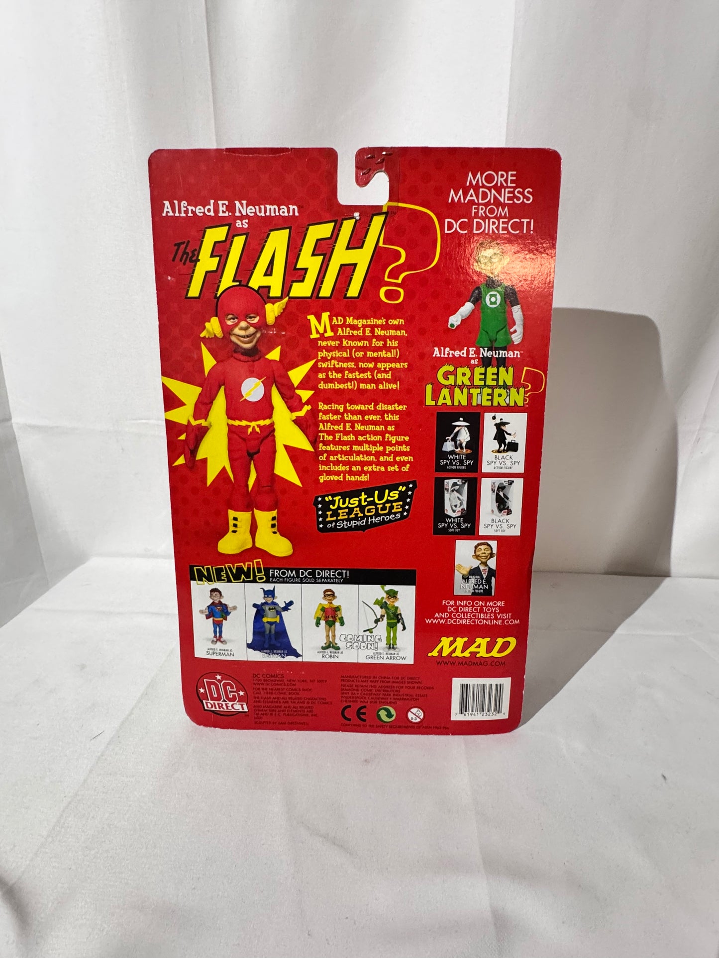 Alfred E. Neuman as The Flash – DC Collectibles “Just Us League of Stupid Heroes” – Action Figure