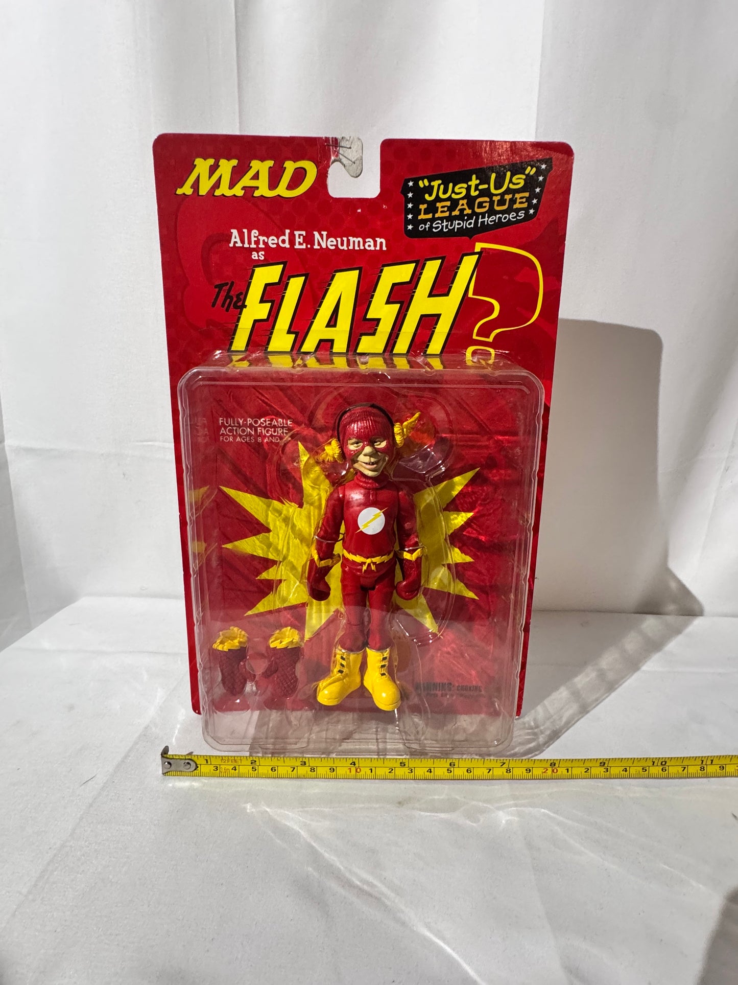 Alfred E. Neuman as The Flash – DC Collectibles “Just Us League of Stupid Heroes” – Action Figure