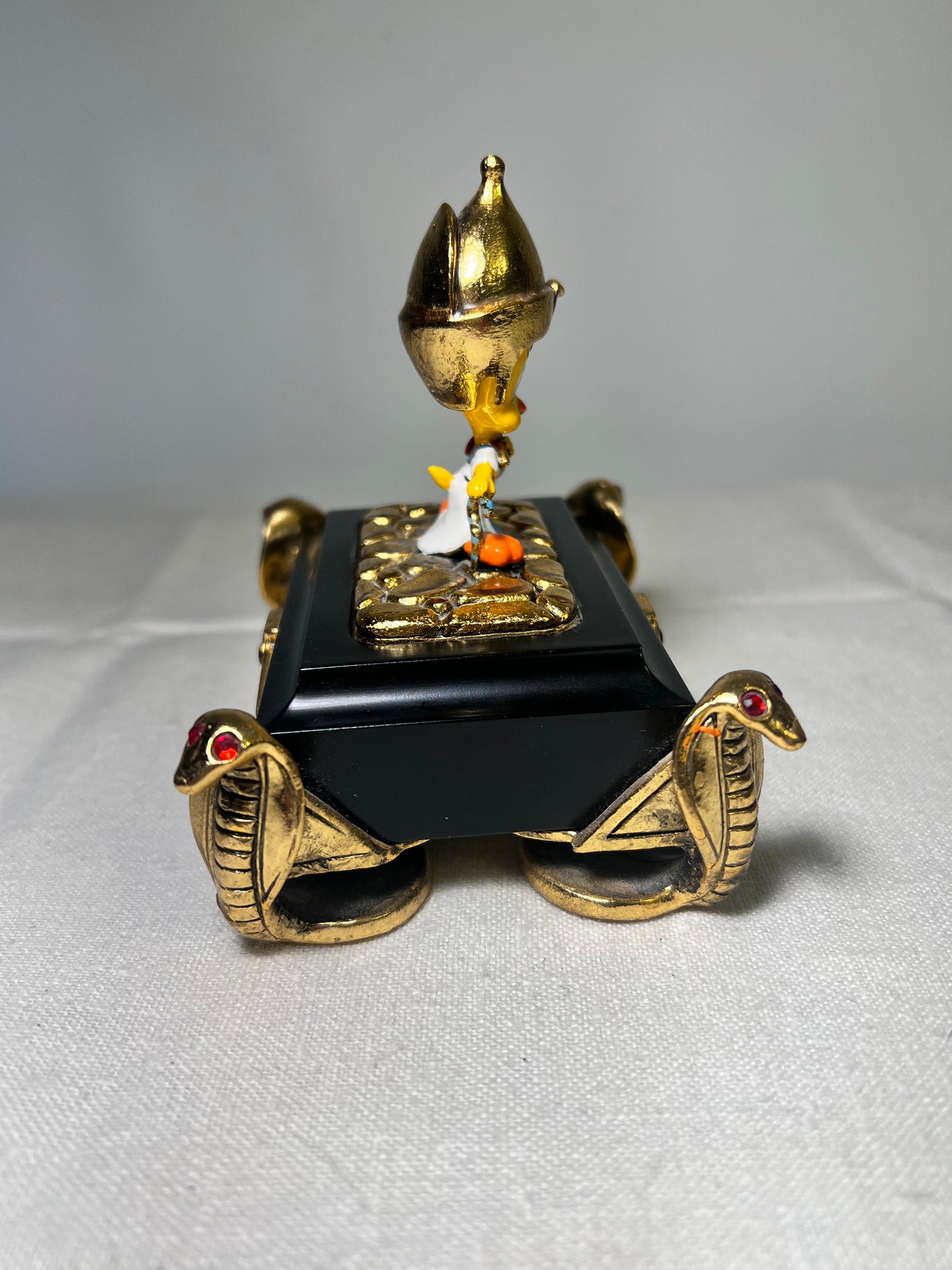 Ron Lee- Tweety Bird - 1994 - 4” statue - Egyptian Pharaoh- signed and numbered 122\500- Looney tunes-Warner Brothers