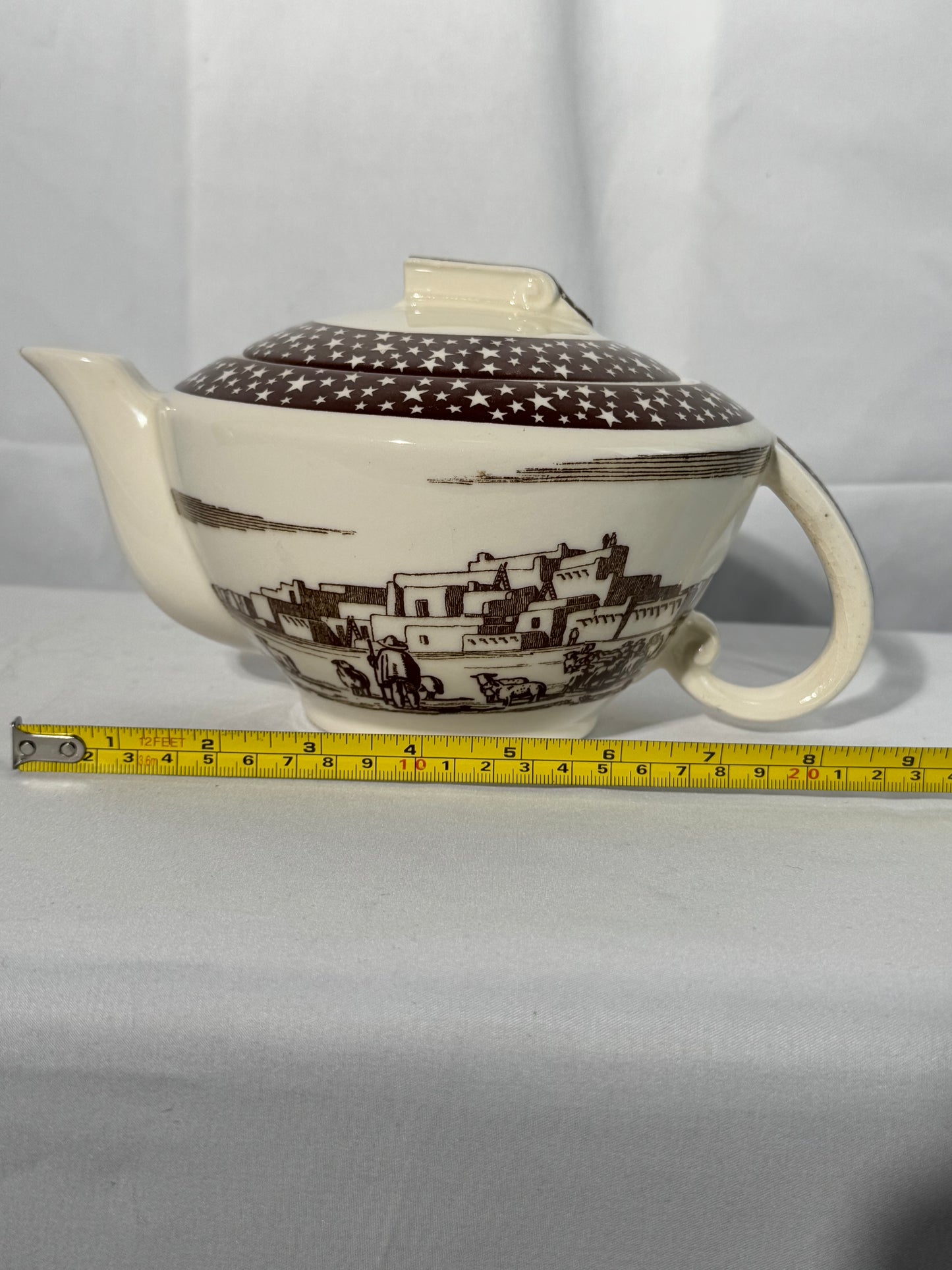 Our America- Vernon Kilns - Southwestern Pueblo - Teapot