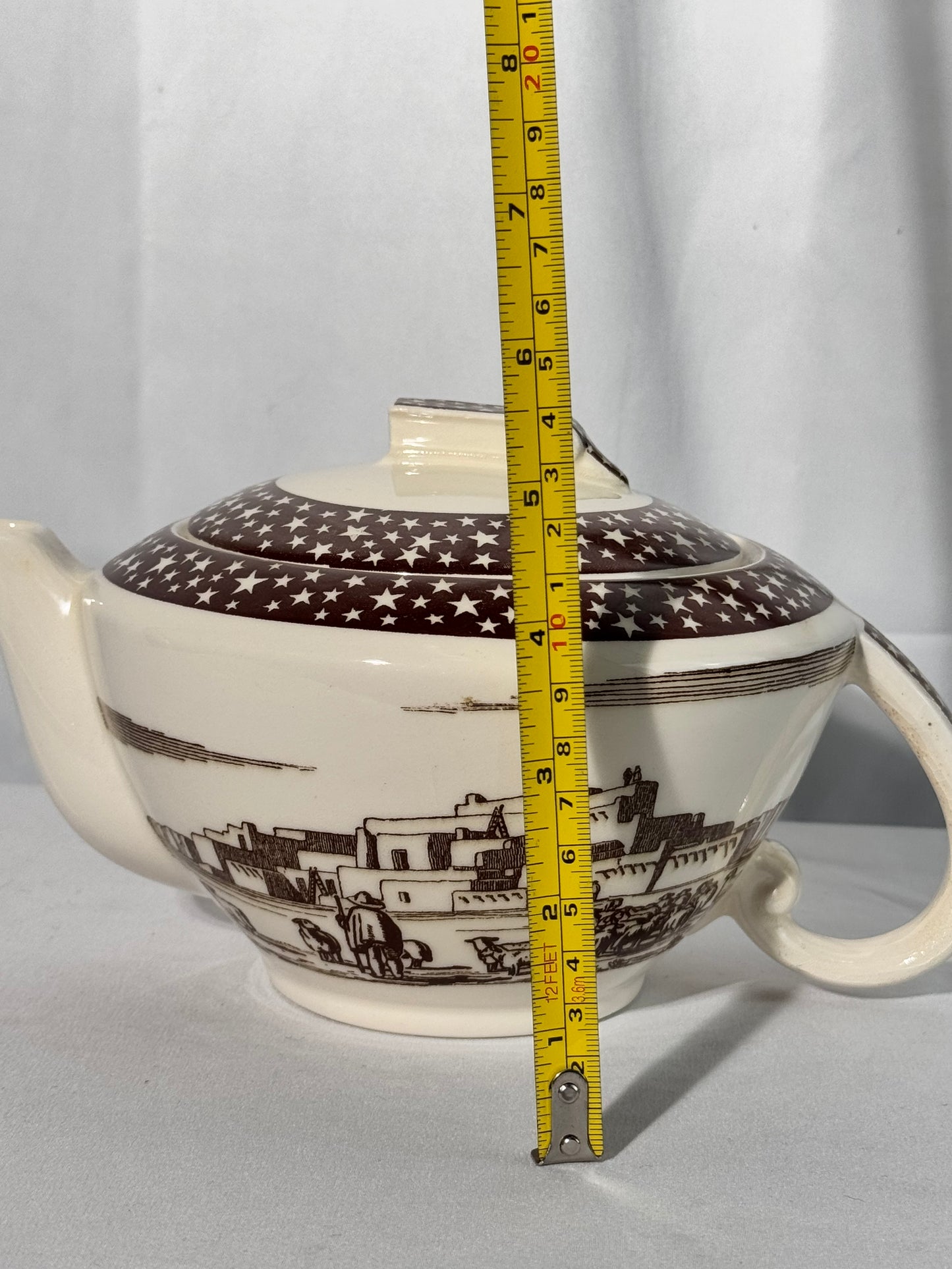 Our America- Vernon Kilns - Southwestern Pueblo - Teapot