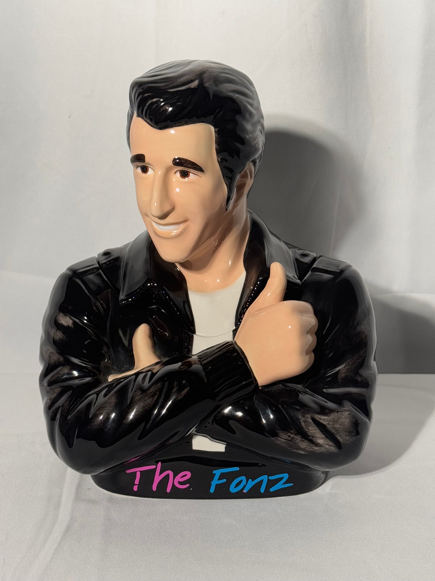 Happy Days The Fonz - 10” cookie Jar- Westland giftware-2011-item number 13566- original box
