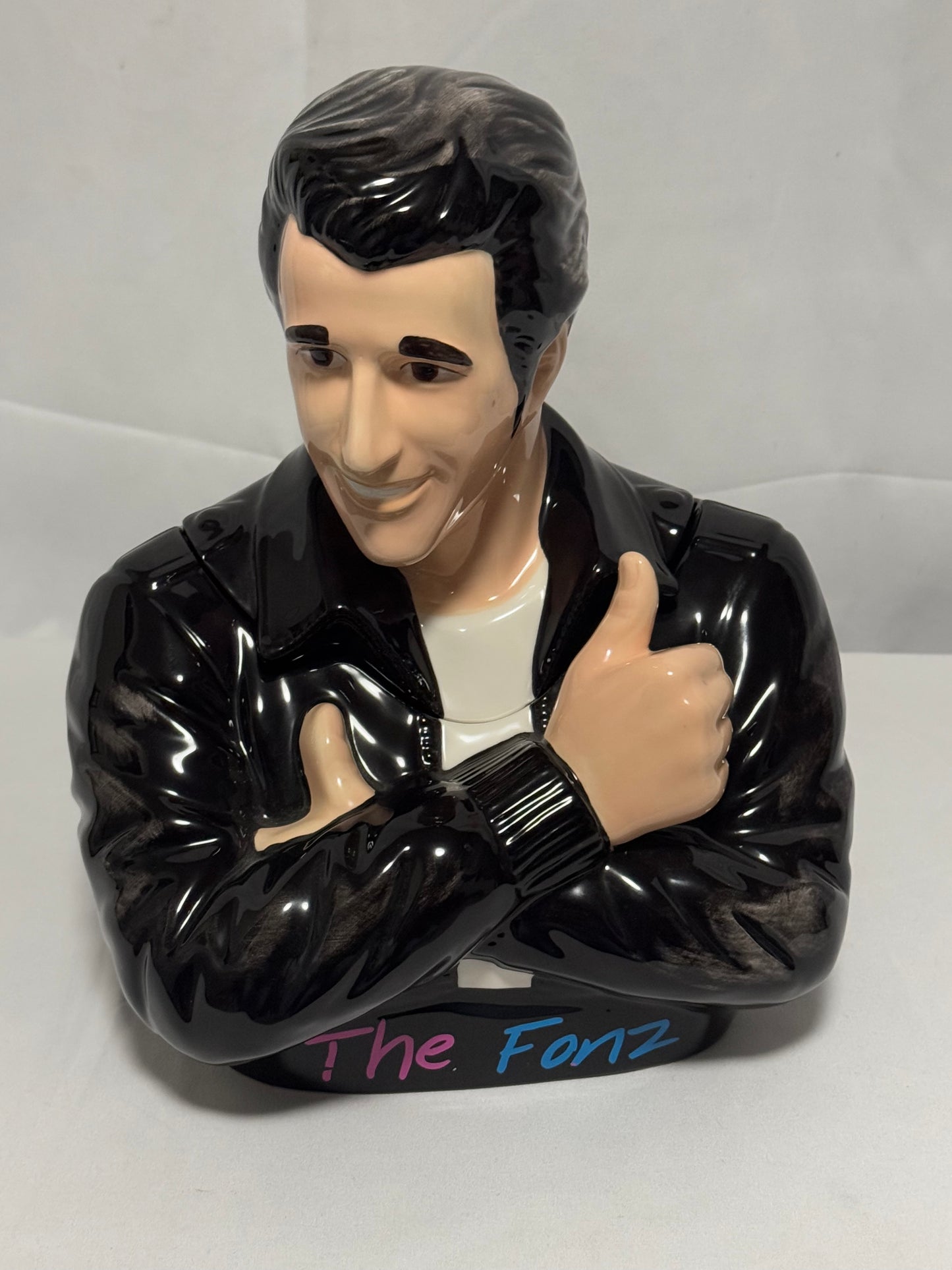 Happy Days The Fonz - 10” cookie Jar- Westland giftware-2011-item number 13566- original box