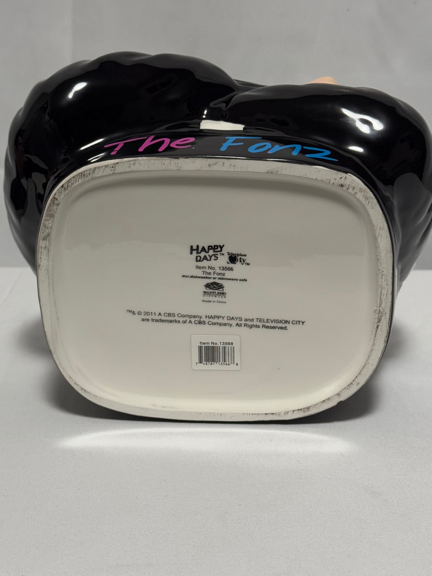 Happy Days The Fonz - 10” cookie Jar- Westland giftware-2011-item number 13566- original box