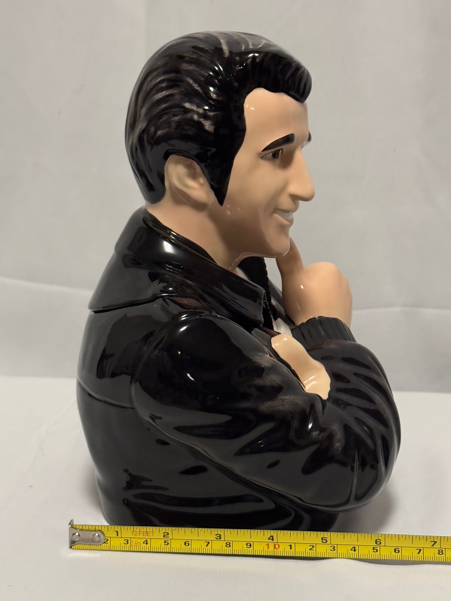 Happy Days The Fonz - 10” cookie Jar- Westland giftware-2011-item number 13566- original box