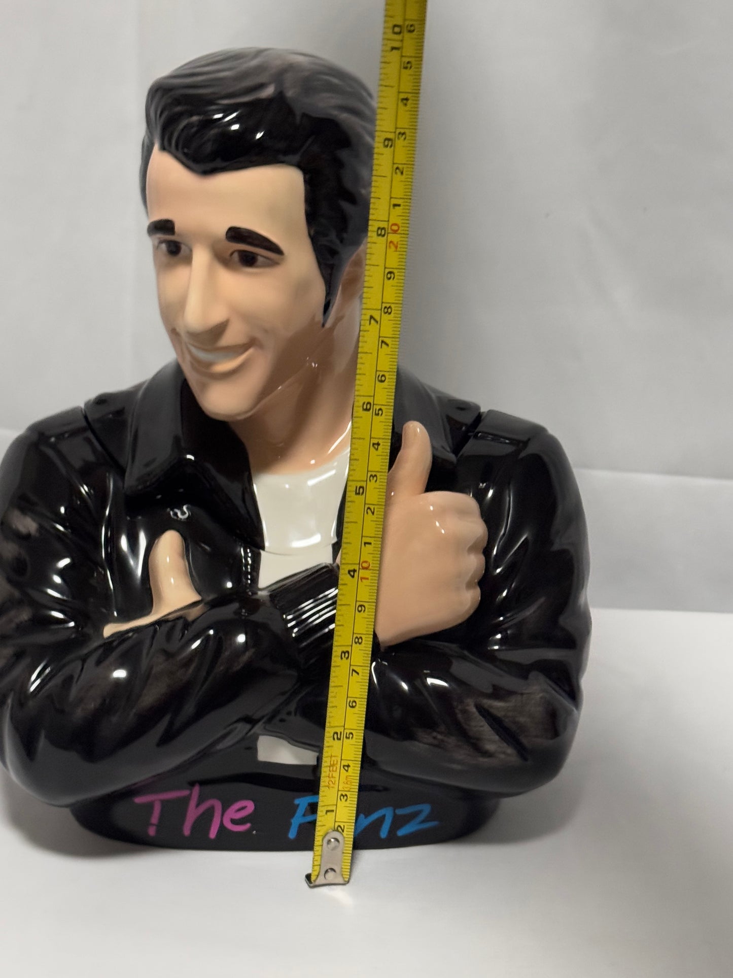 Happy Days The Fonz - 10” cookie Jar- Westland giftware-2011-item number 13566- original box