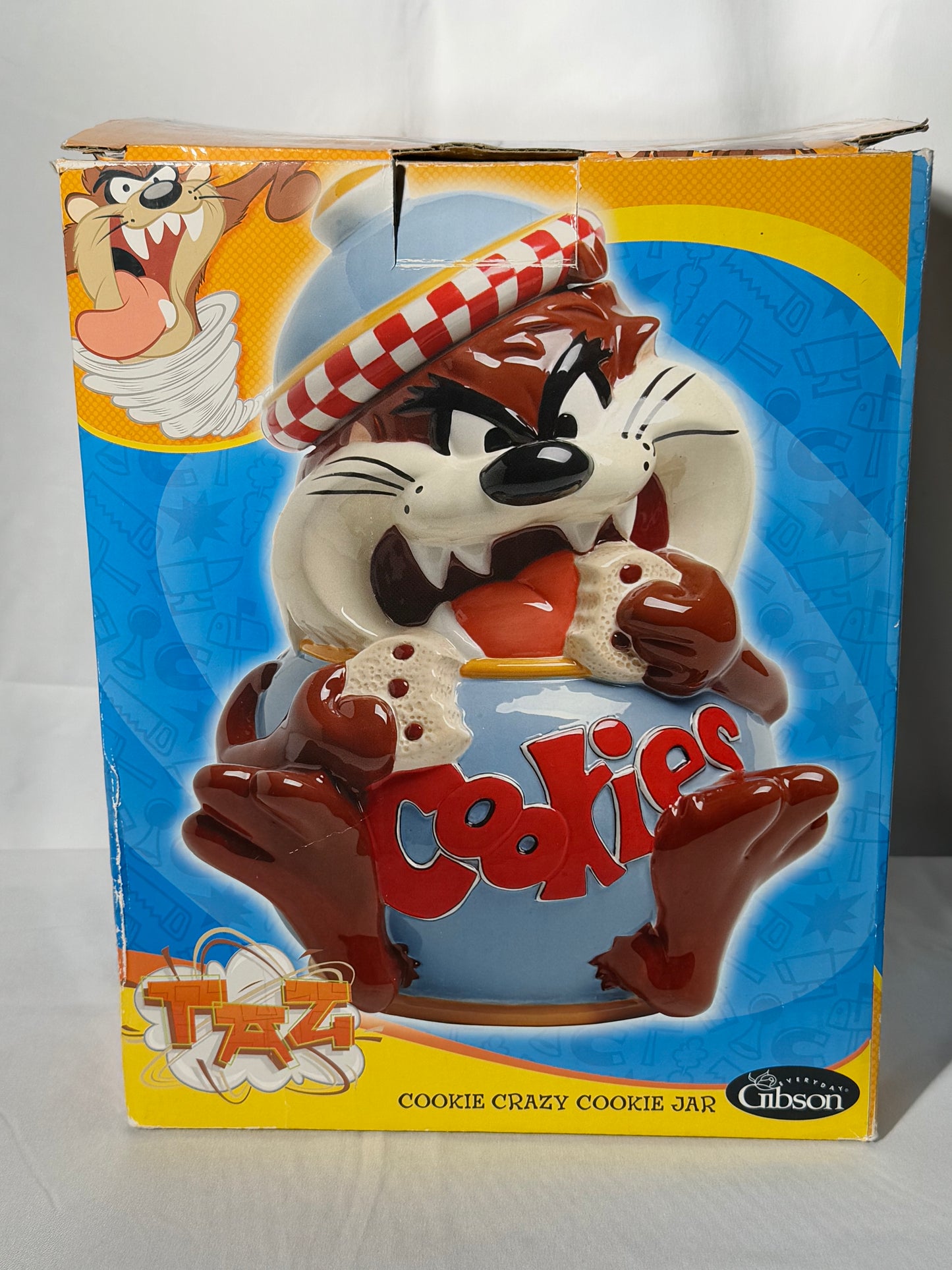 Taz - Cookie Crazy - cookie Jar - Gibson -Looney Tunes-Warner Brothers