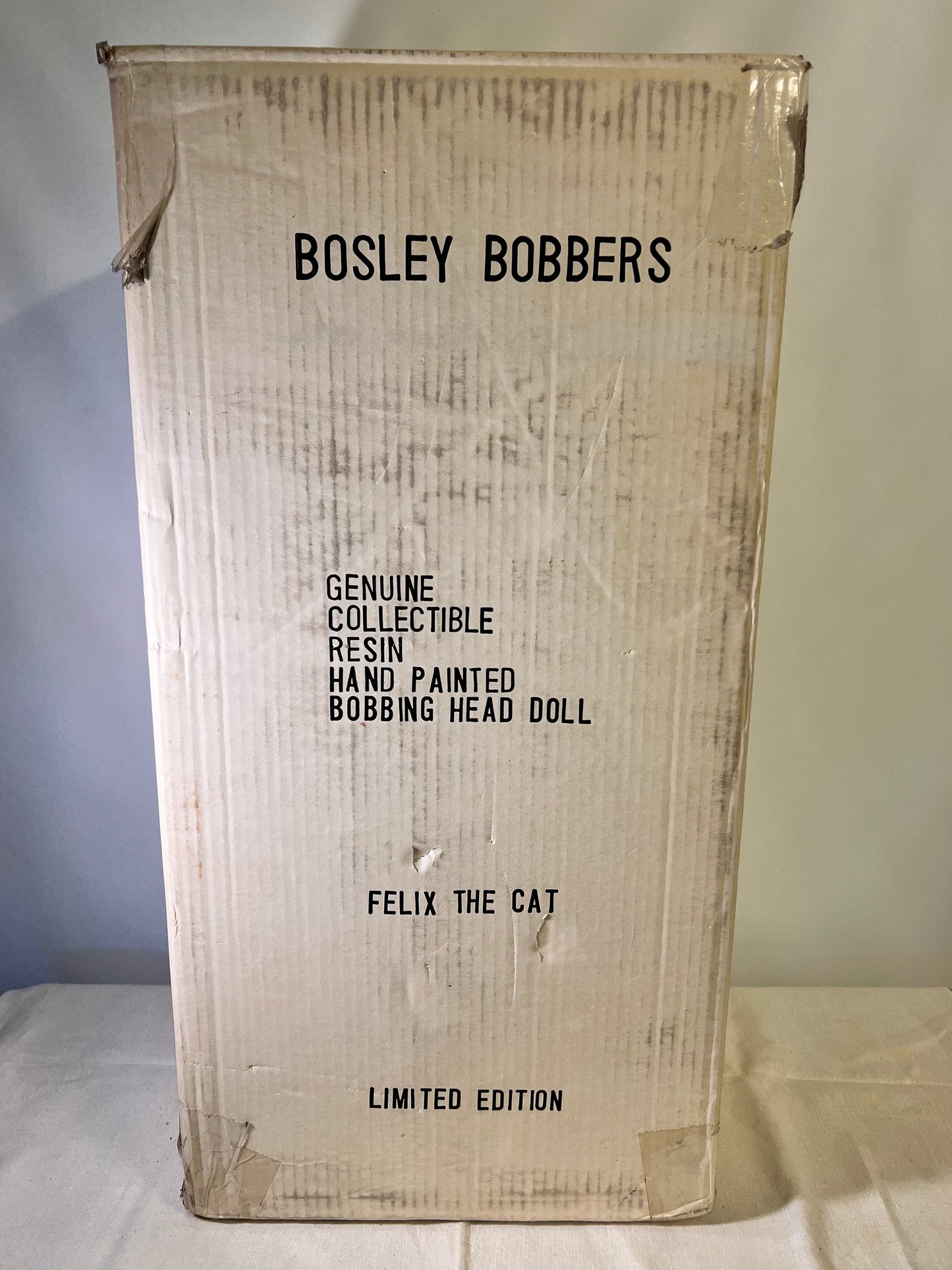 Rare - Felix The Cat- 20 1/2 “ Bosley Bobbers- limited edition- Genuine Collectible- Resin- Hand Painted