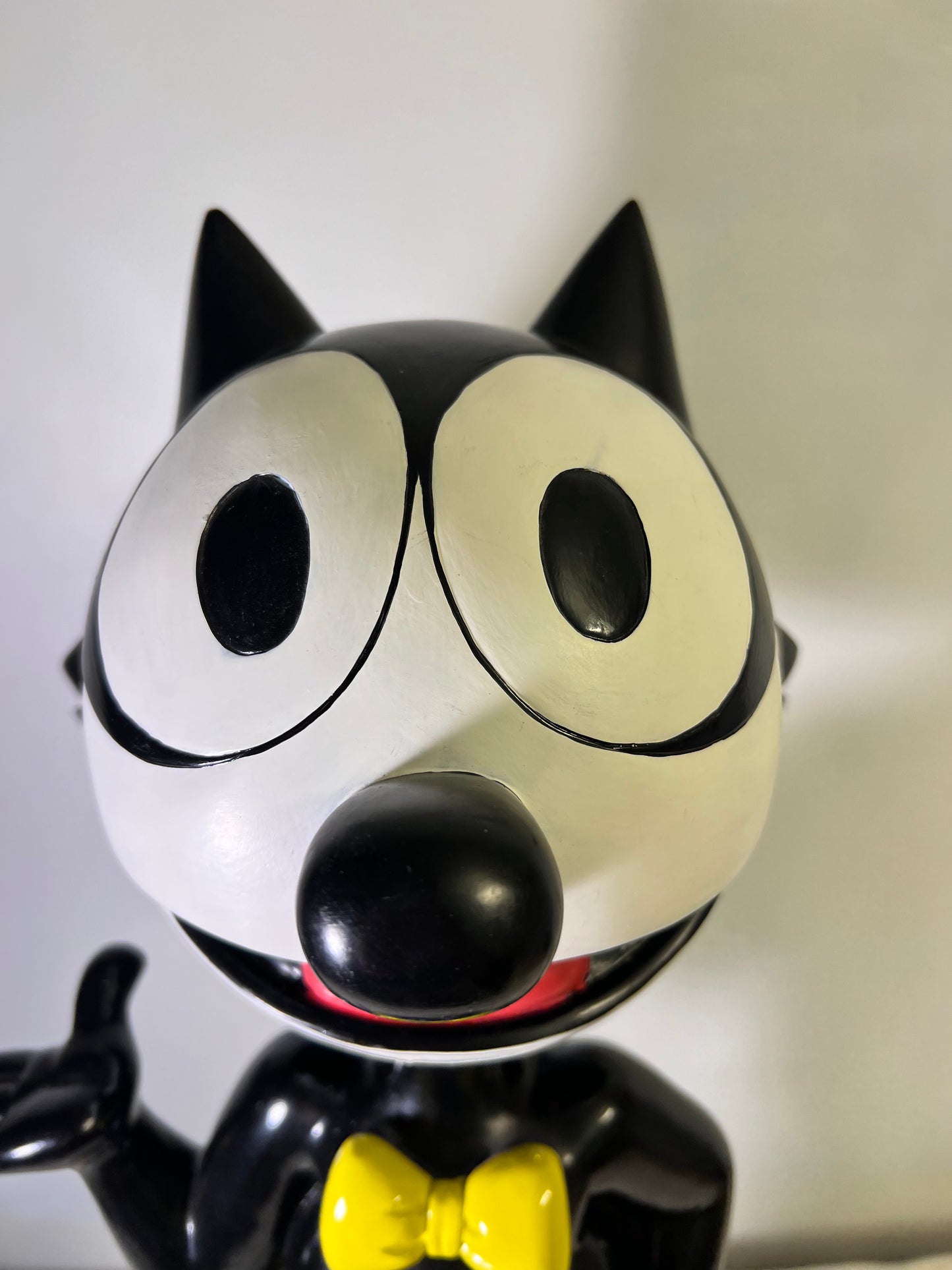 Rare - Felix The Cat- 20 1/2 “ Bosley Bobbers- limited edition- Genuine Collectible- Resin- Hand Painted
