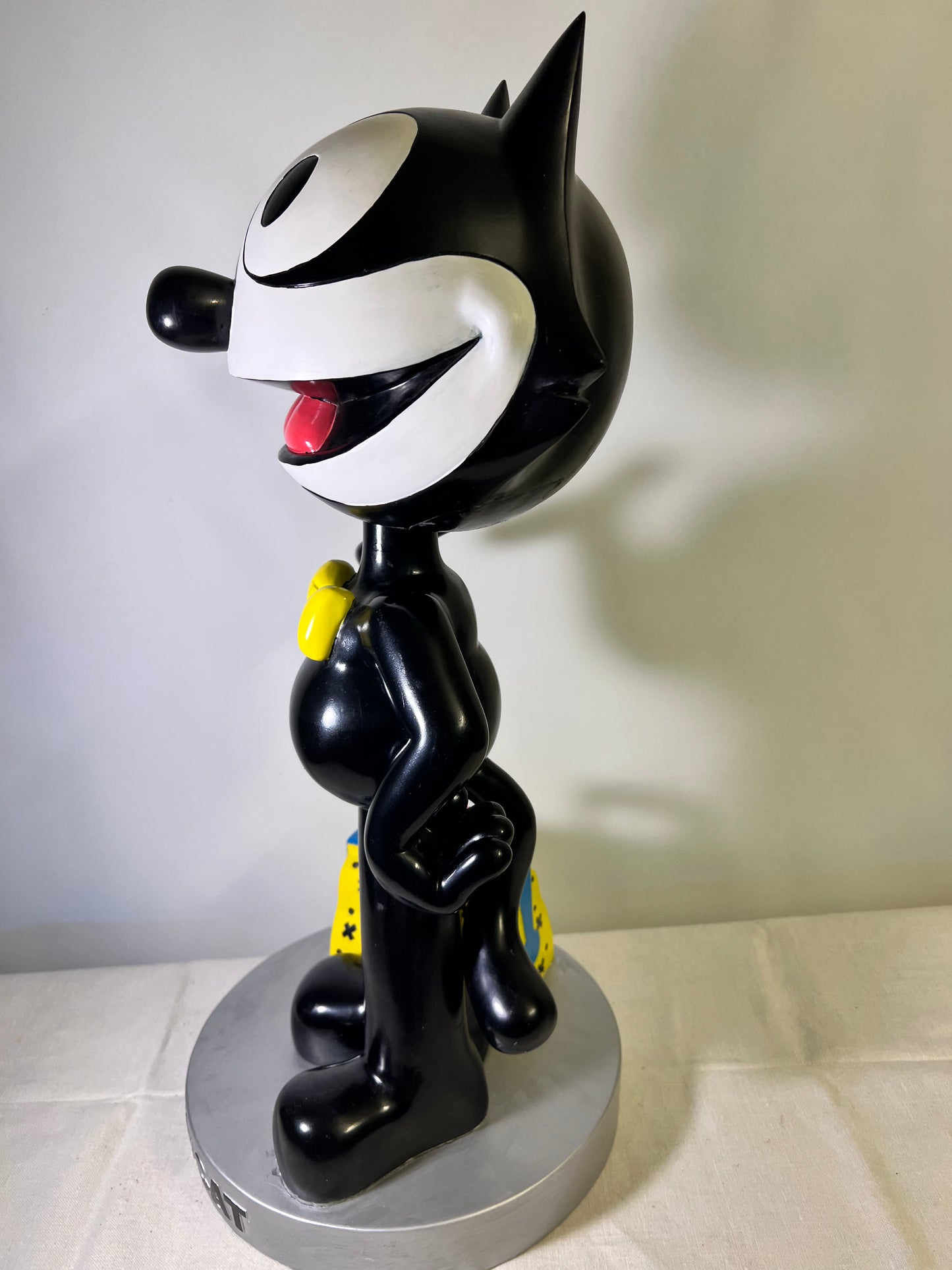 Rare - Felix The Cat- 20 1/2 “ Bosley Bobbers- limited edition- Genuine Collectible- Resin- Hand Painted