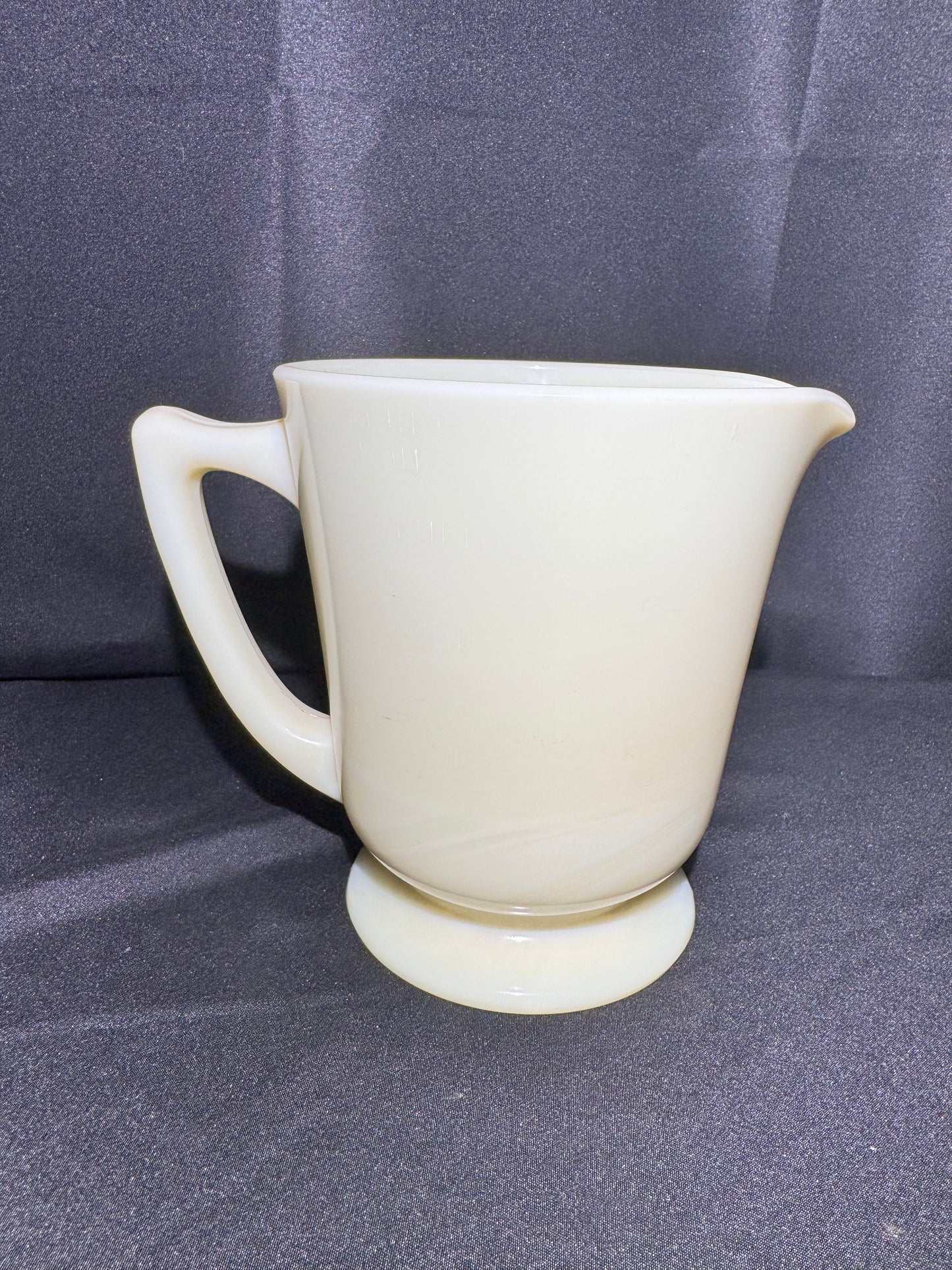 Uranium- McKee- Measuring Cup-4cup- Seville Yellow-1930’s