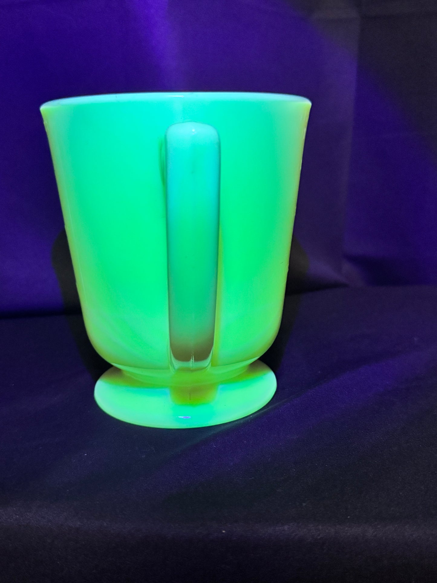 Uranium- McKee- Measuring Cup-4cup- Seville Yellow-1930’s