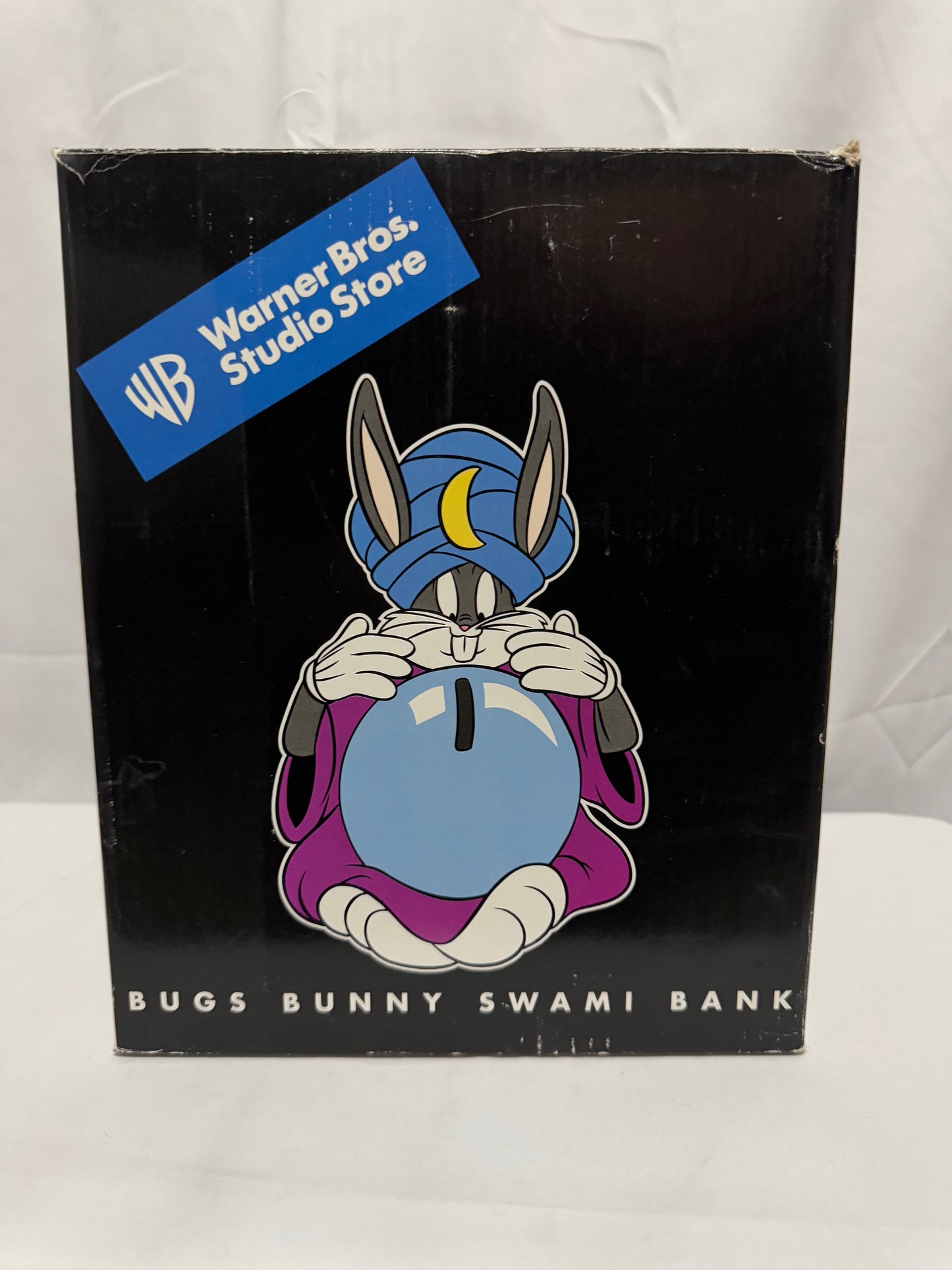 Bugs Bunny - Swami Bank - Furniture teller - Warner Brothers-Looney Tunes- original box -with stopper