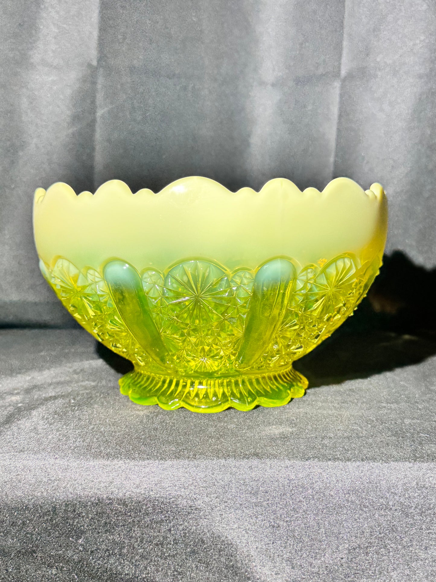 Uranium- Davidson Primrose - Lady Chippendale - Bowl - #176566