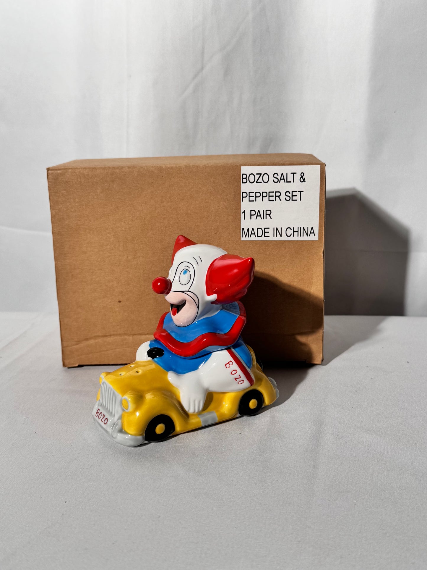 Bozo the Clown - Salt and Pepper- 1996 -Star Jars - Larry Harmon